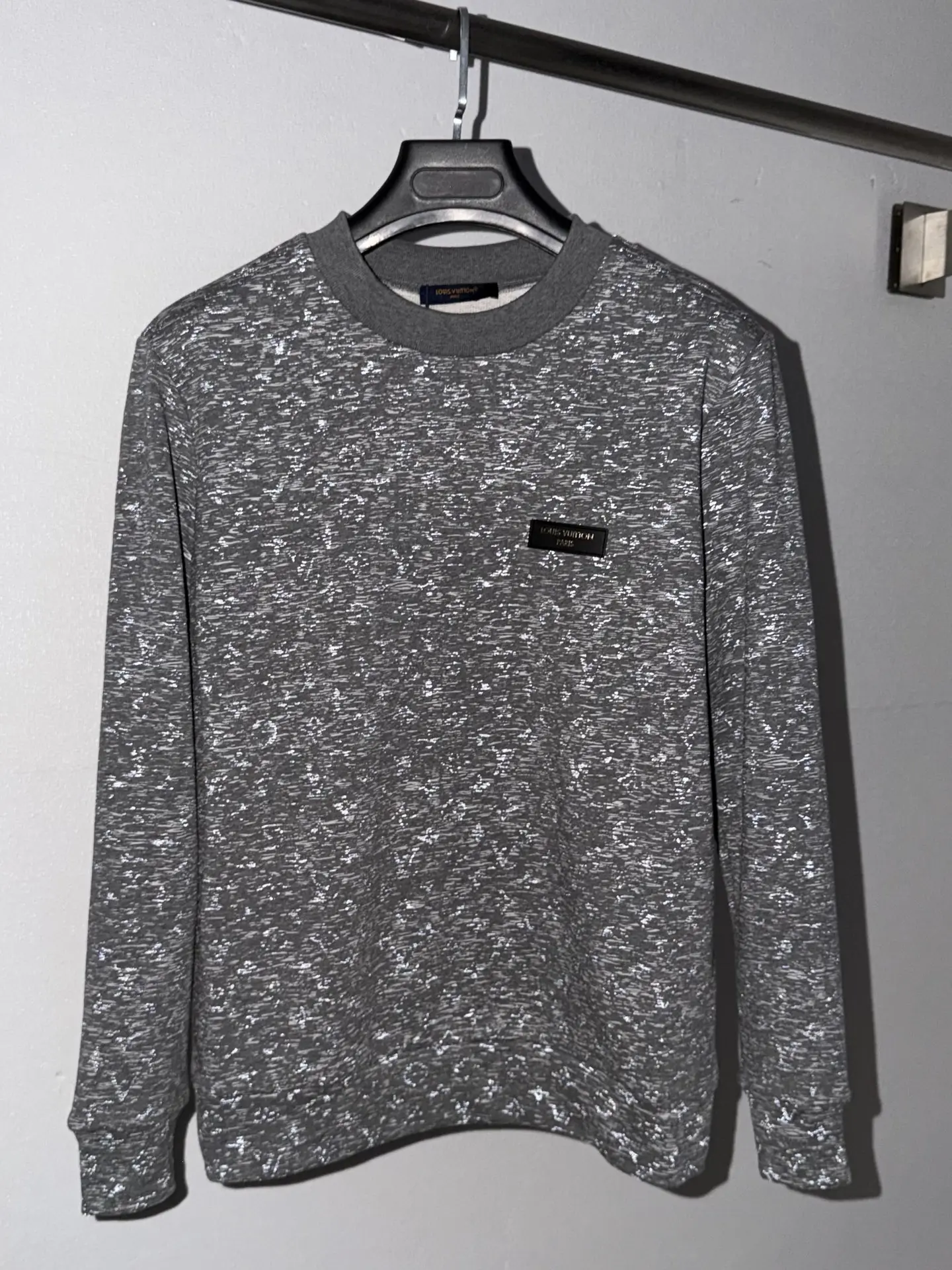 Reflective Logo Print Crew-Neck Sweatshirt D27521562 — view 5