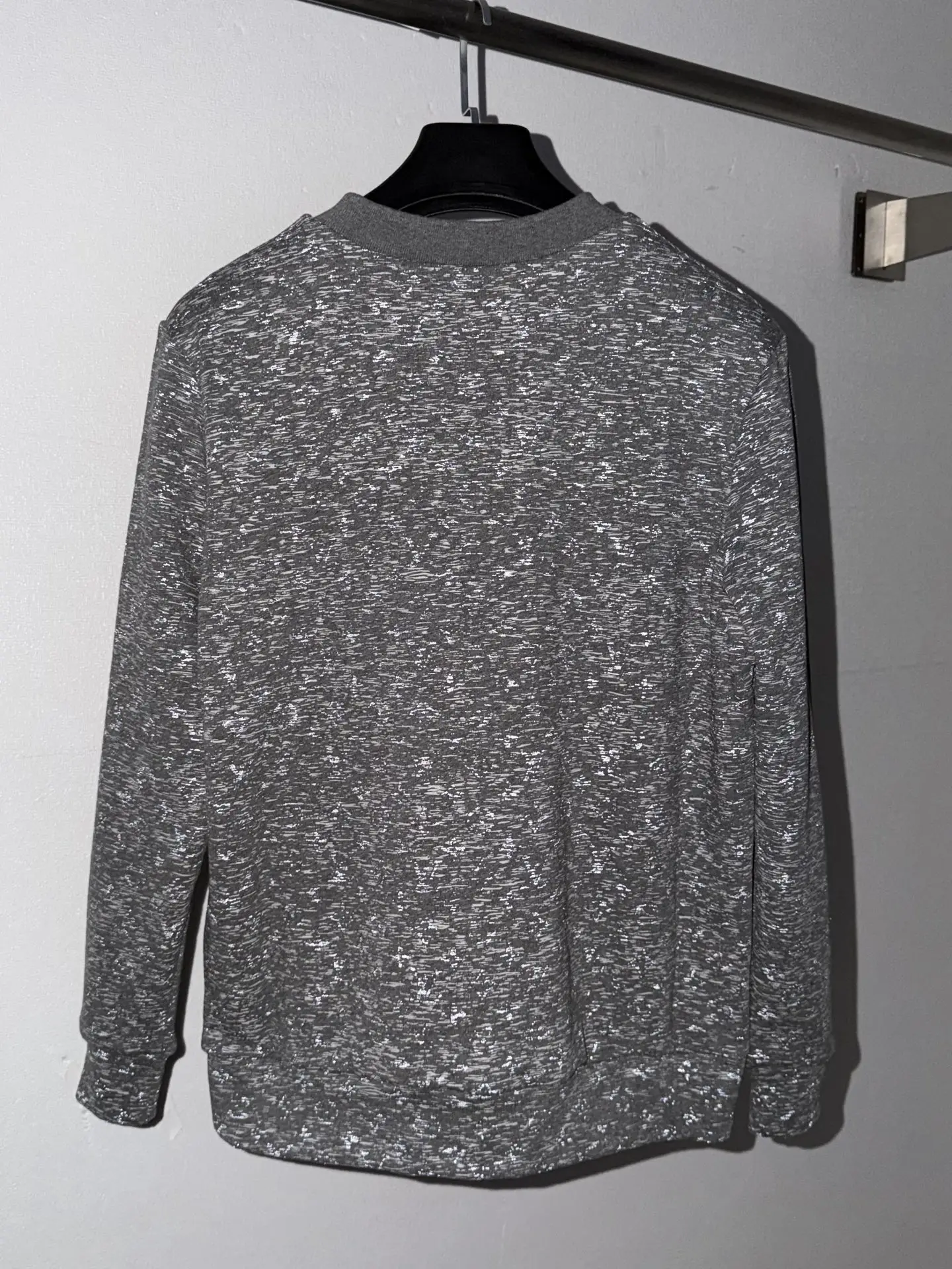 Reflective Logo Print Crew-Neck Sweatshirt D27521562 — view 6