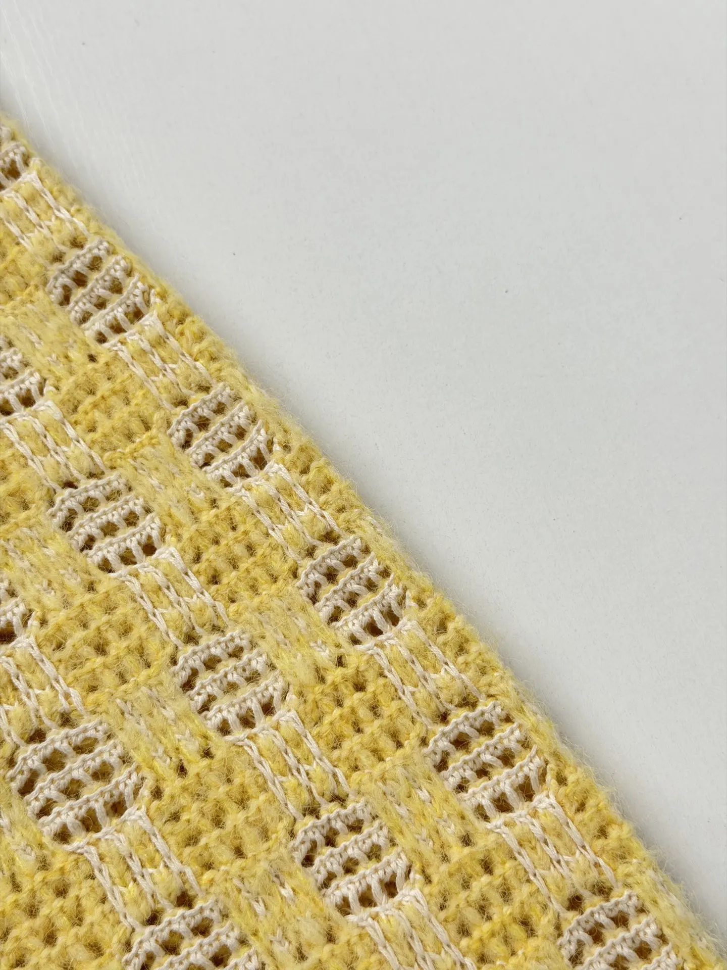 Damier Open-Knit Crew-Neck Sweater D28023447 — view 9
