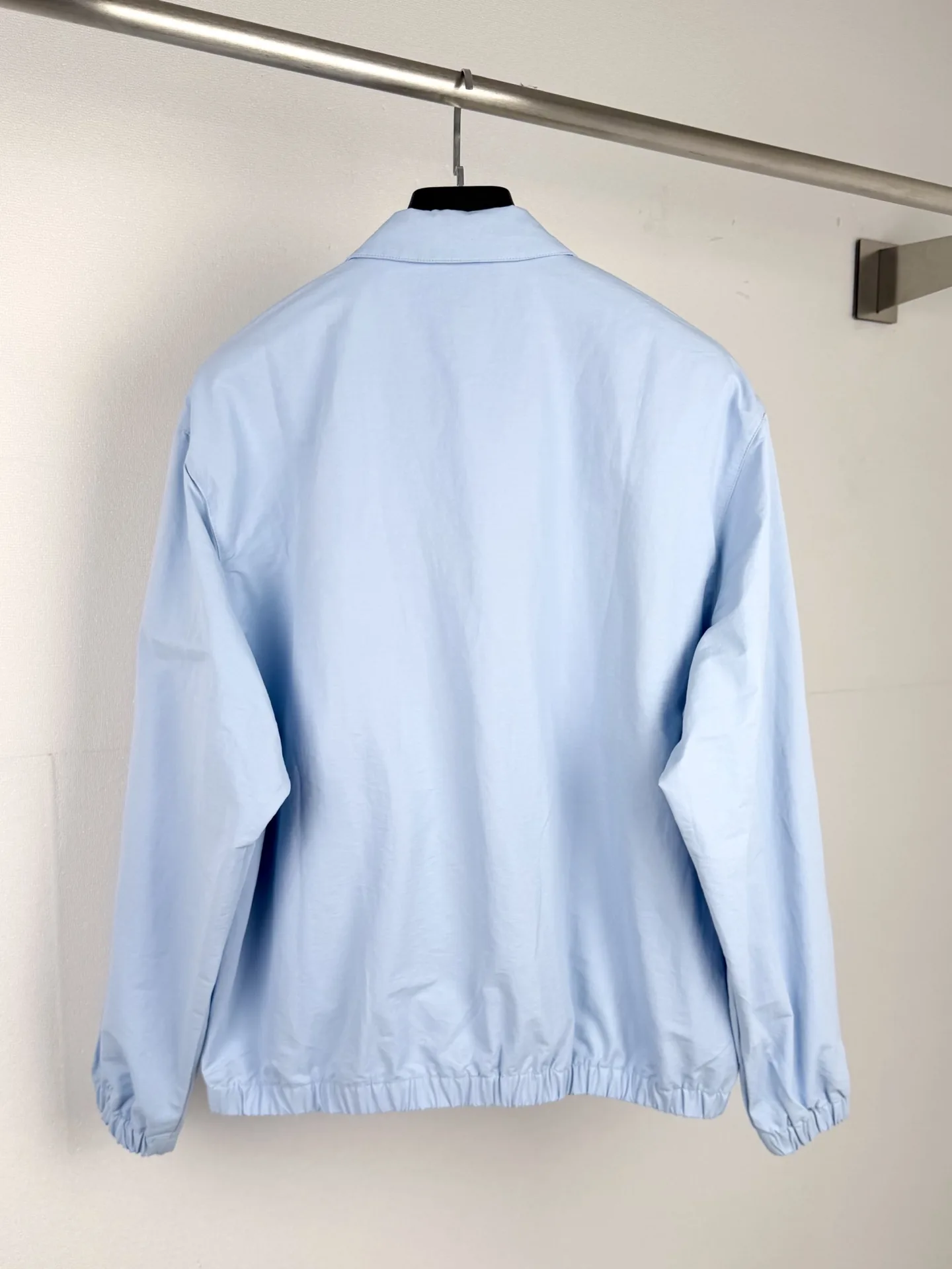 Embroidered Logo Oversized Poplin Blouson Jacket D28020016 — view 3