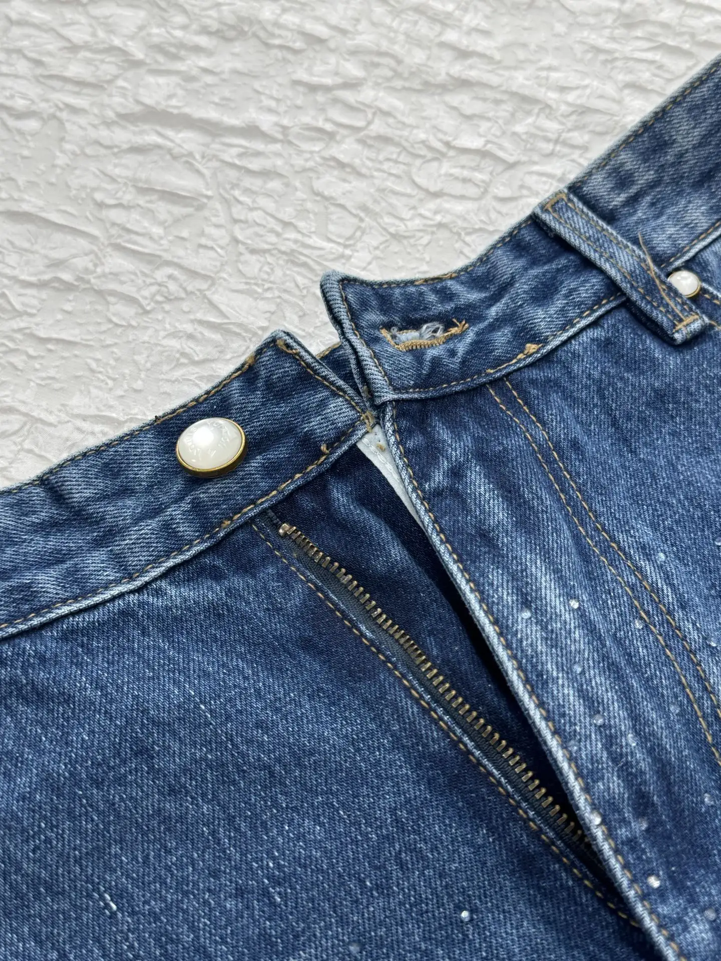 Crystal-Embellished Straight-Leg Jeans D28519930 — view 5