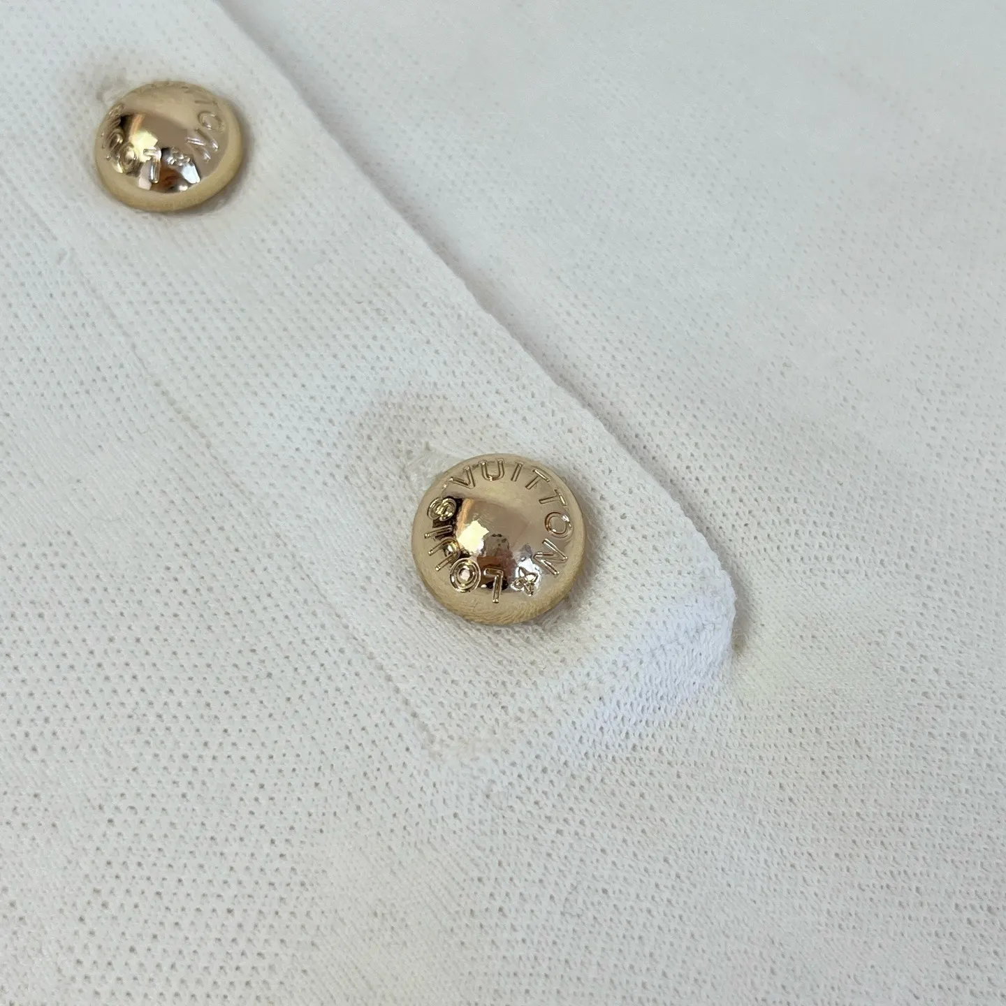 Monogram Piqué Cotton Polo Shirt D28522745 — view 7