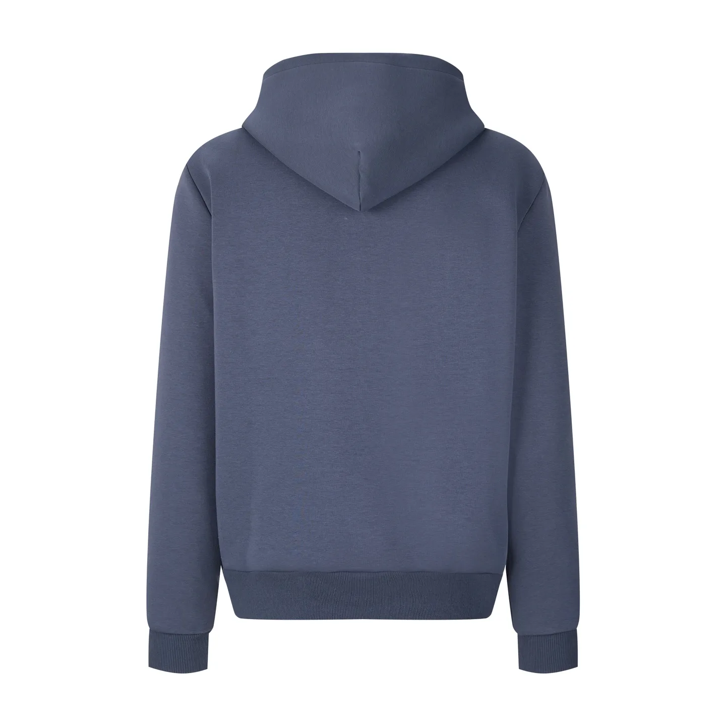 Leather Patch Zip-Up Hoodie D29023474 — view 2