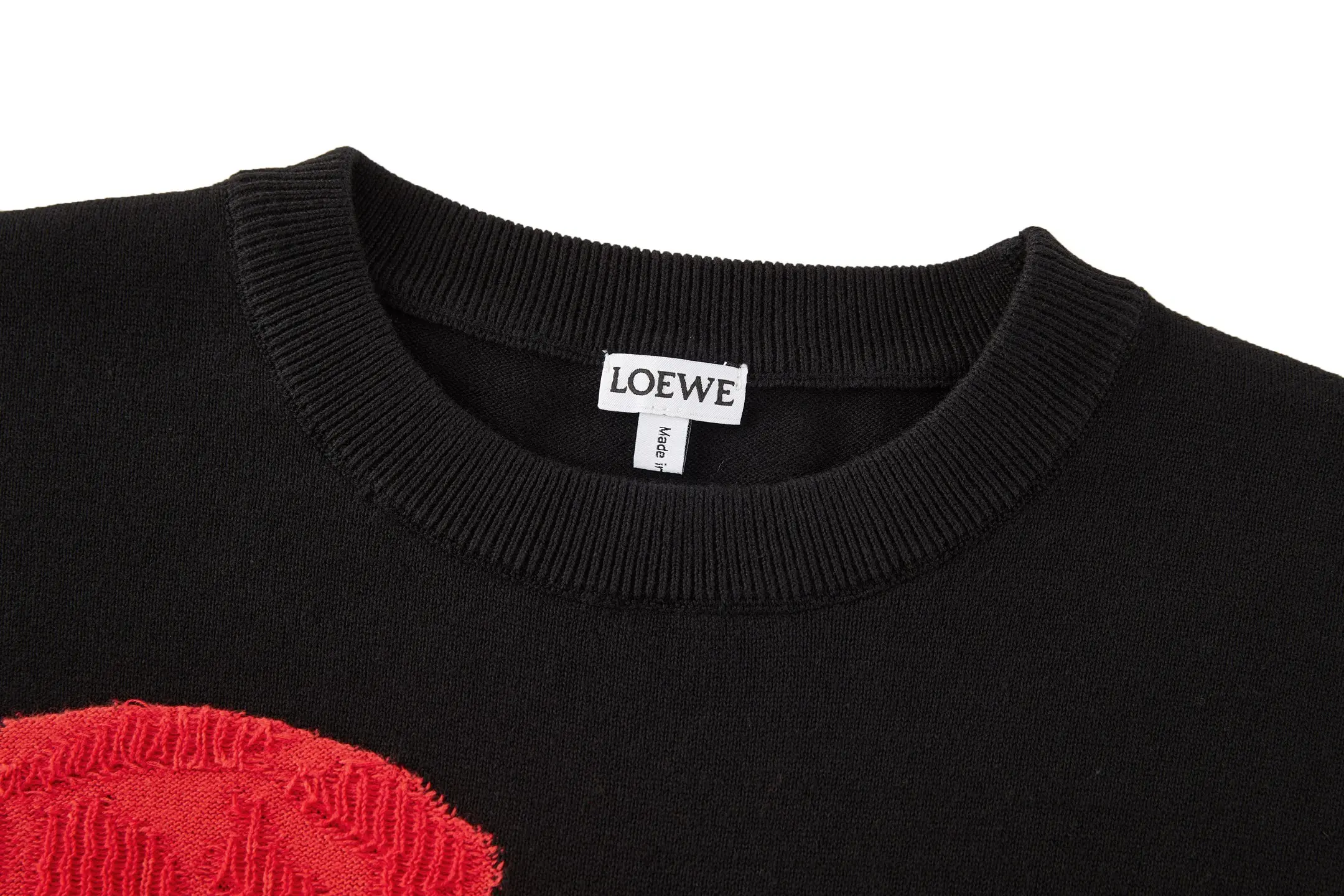 Lion Intarsia Cotton and Silk-Blend Sweater D29021924 — view 4