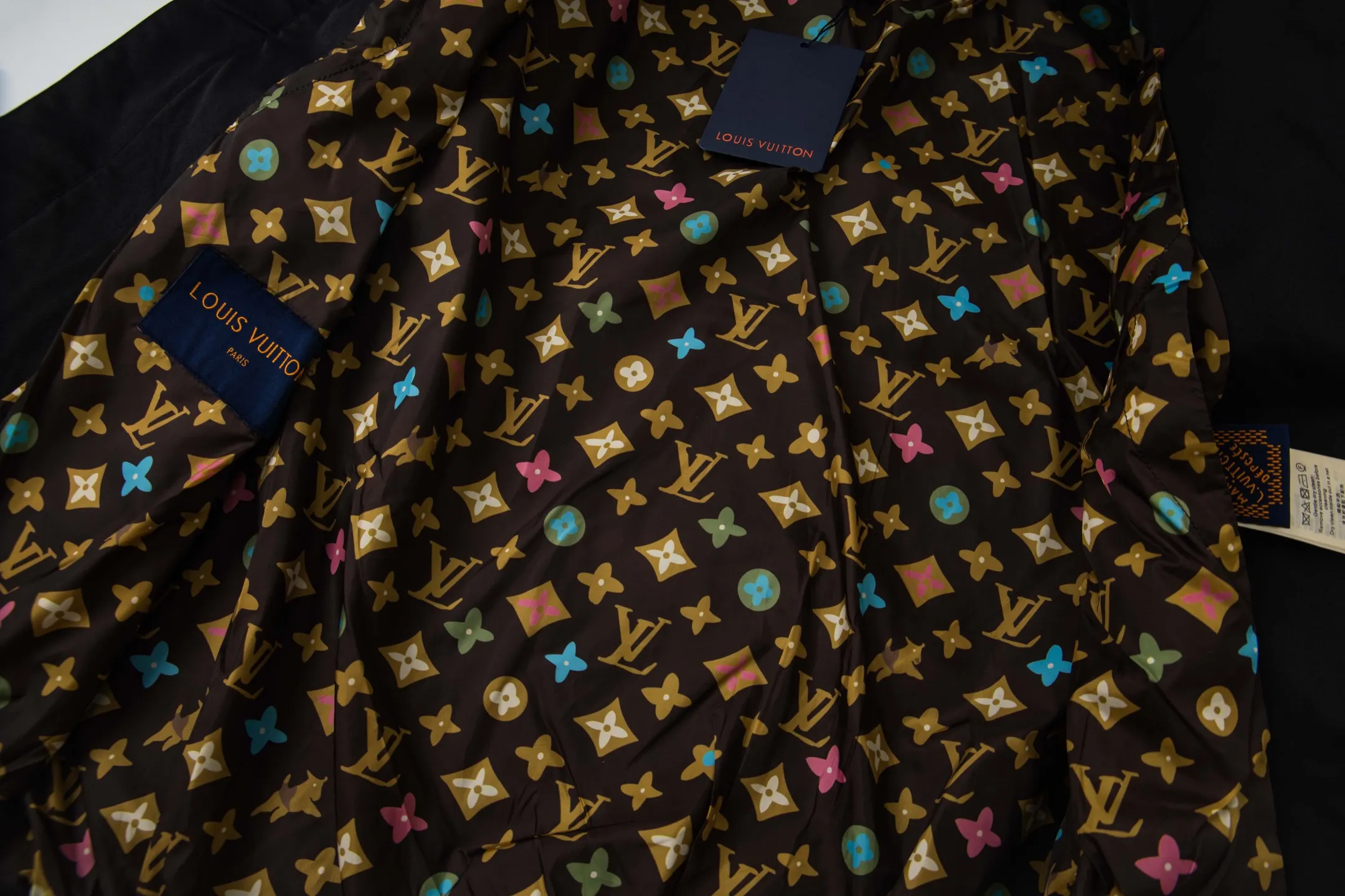 Louis Vuitton x Tyler, The Creator Monogram Shearling Collar Jacket D29522192 — view 7