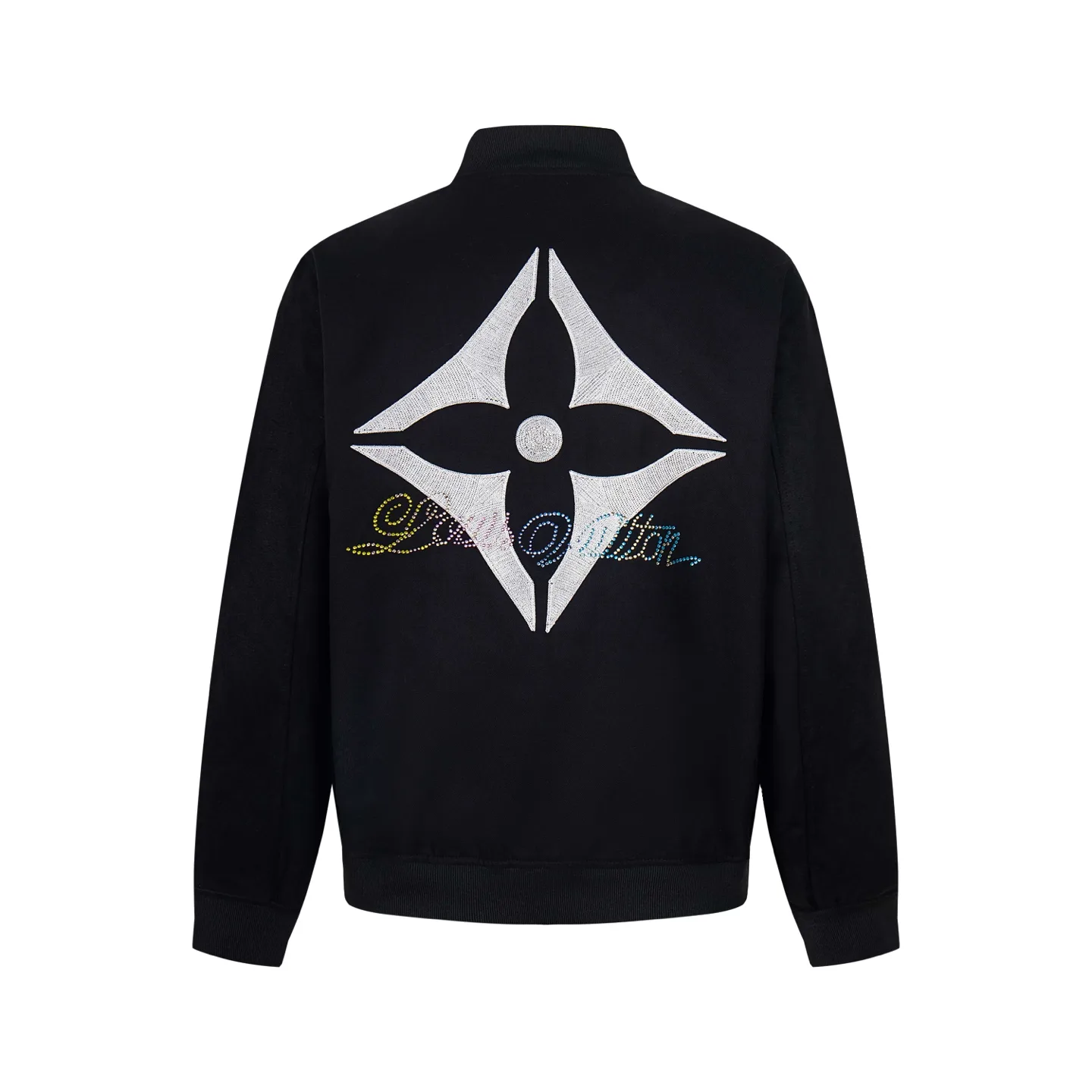 Embellished Wool-Blend Bomber Jacket D29522190 — view 2