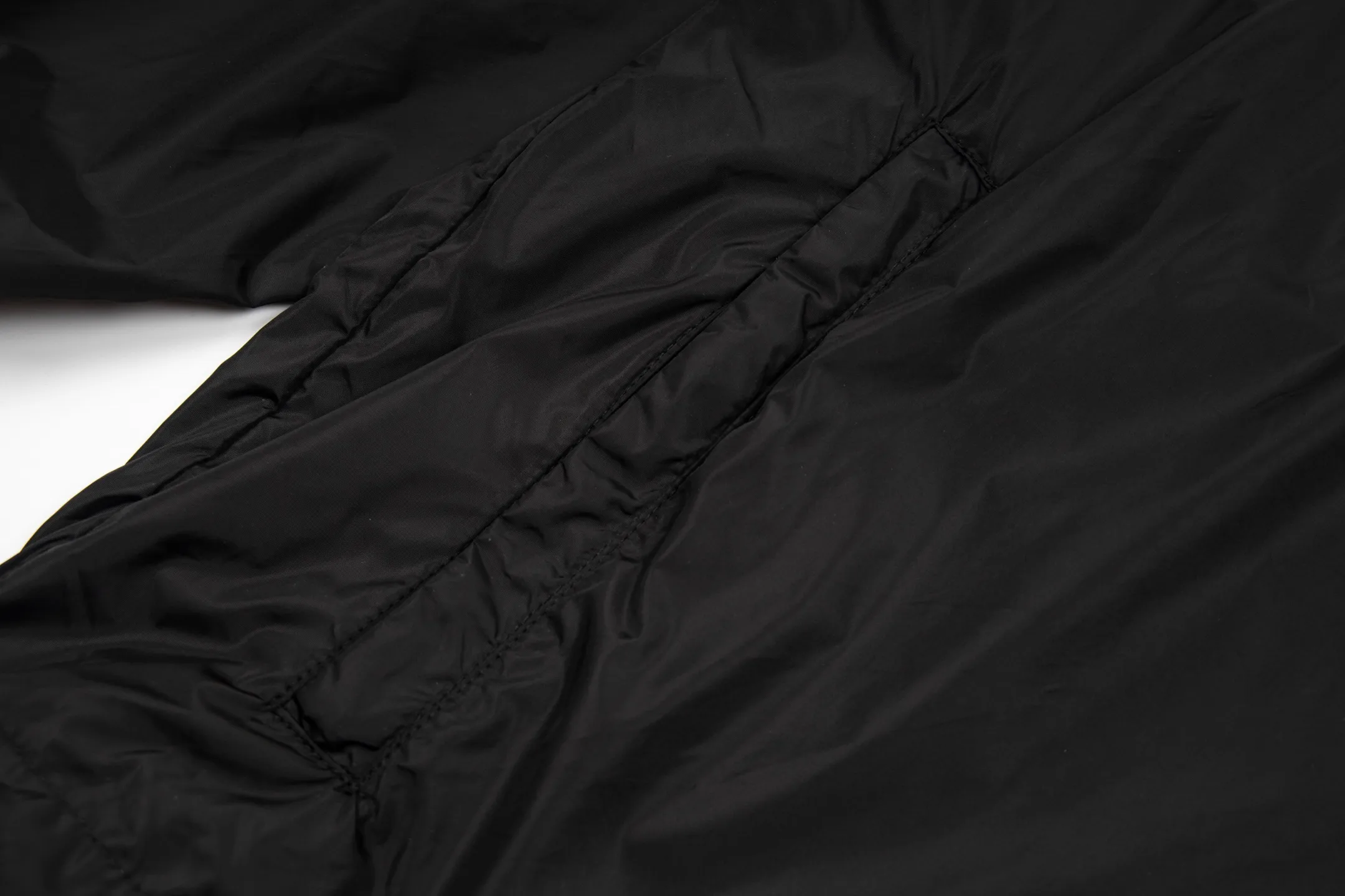 Check-Placket Hooded Nylon Jacket D29521672 — view 8