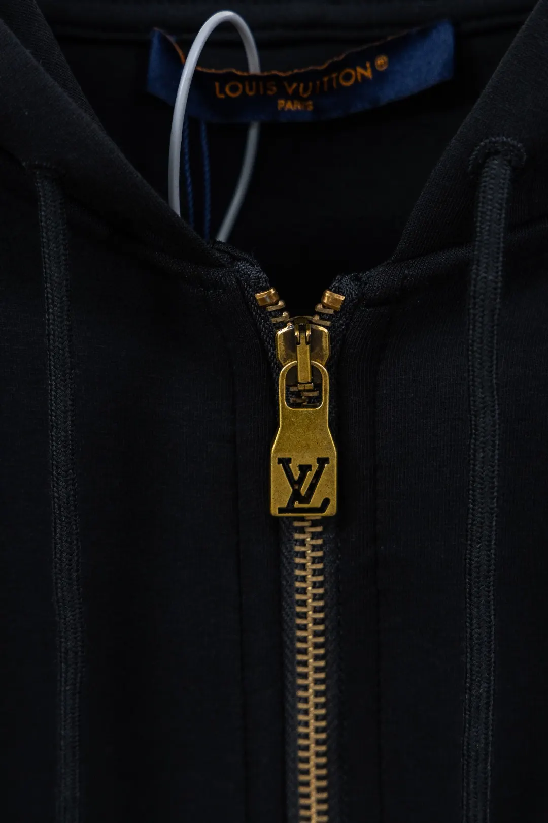 Embroidered Zip-Up Knit Hoodie D29523440 — view 4
