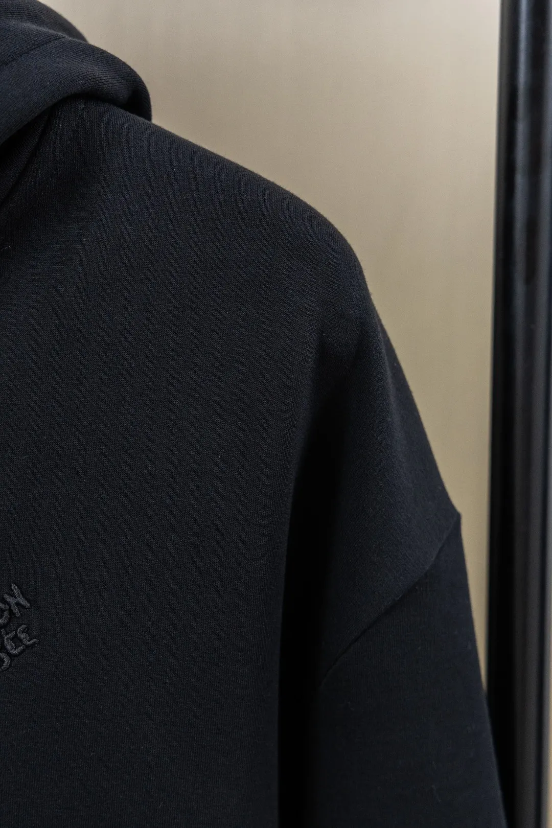 Embroidered Zip-Up Knit Hoodie D29523440 — view 6