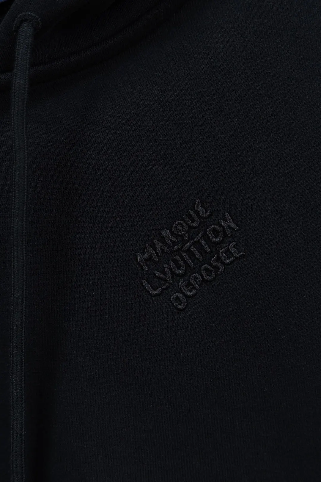 Embroidered Zip-Up Knit Hoodie D29523440 — view 7