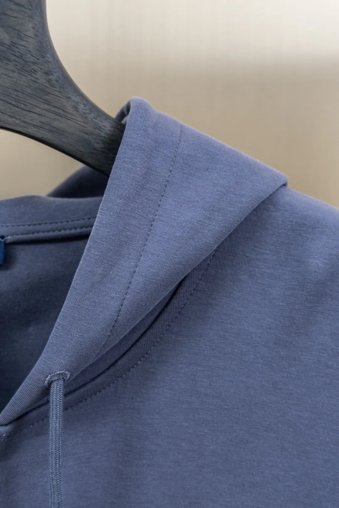 Embroidered Zip-Up Knit Hoodie D29523439 — view 4