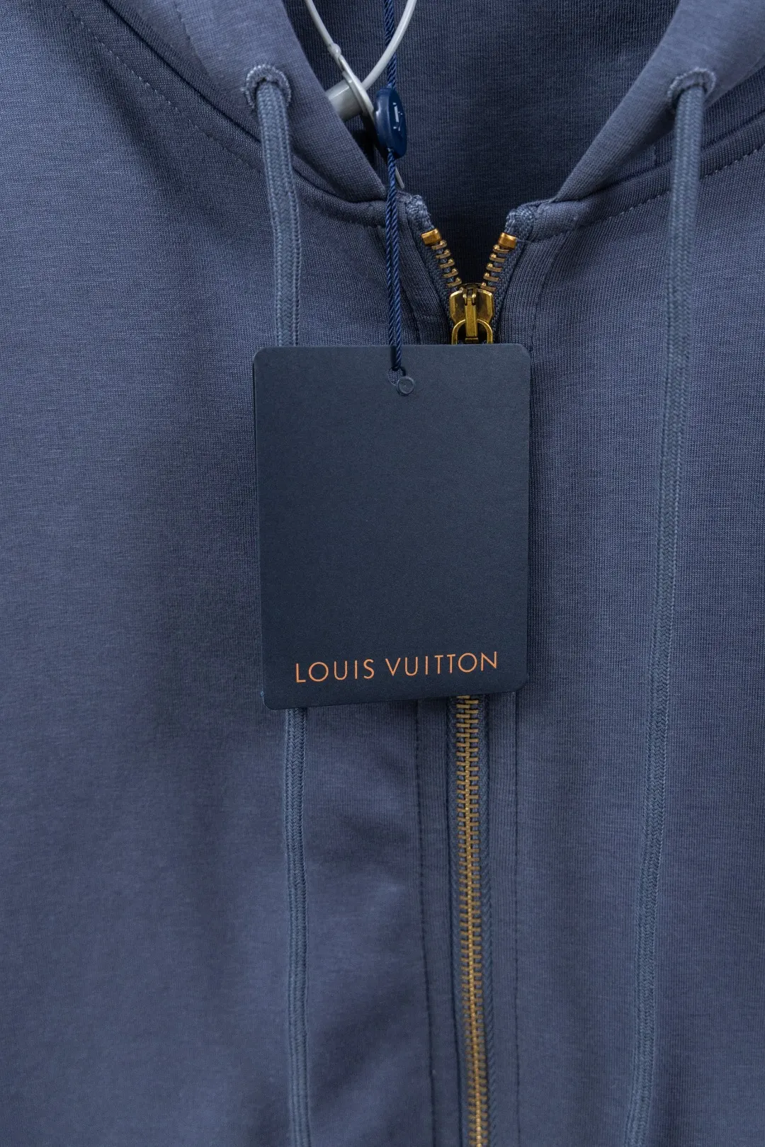 Embroidered Zip-Up Knit Hoodie D29523439 — view 12