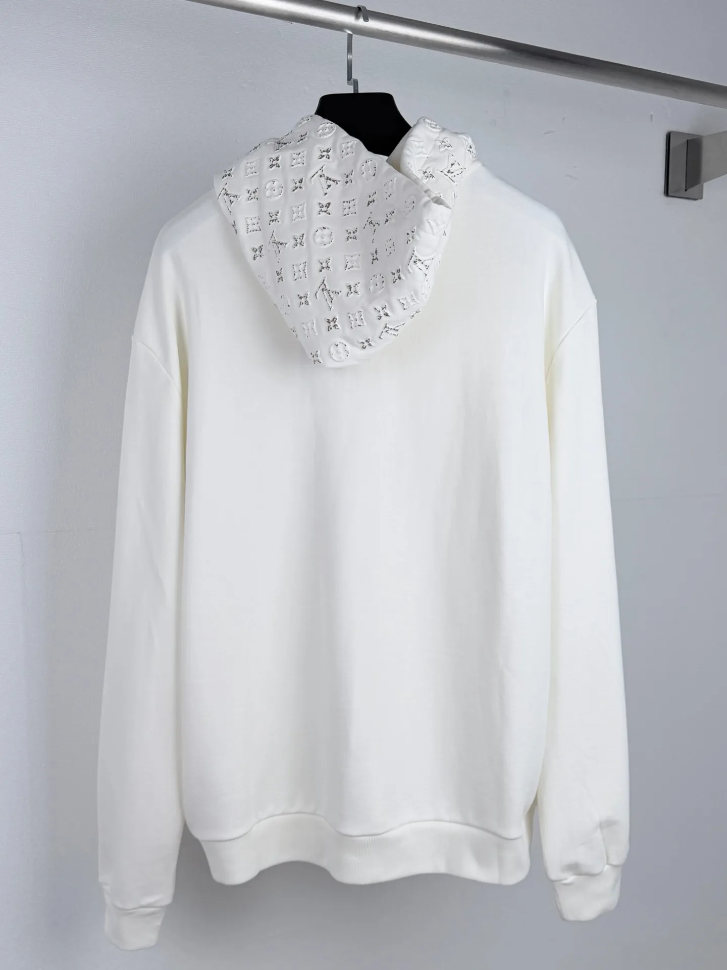 Monogram Embossed Zip-Up Hoodie D30021439 — view 3