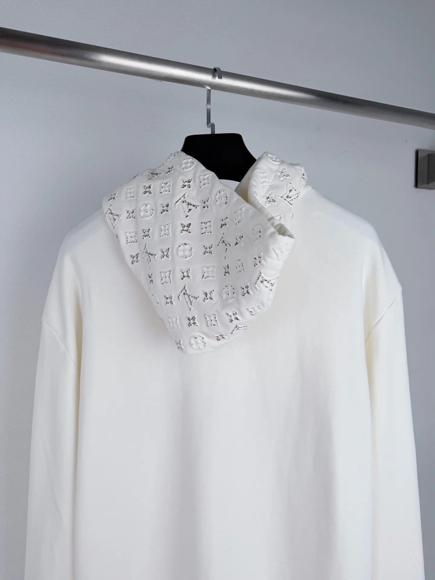 Monogram Embossed Zip-Up Hoodie D30021439 — view 4