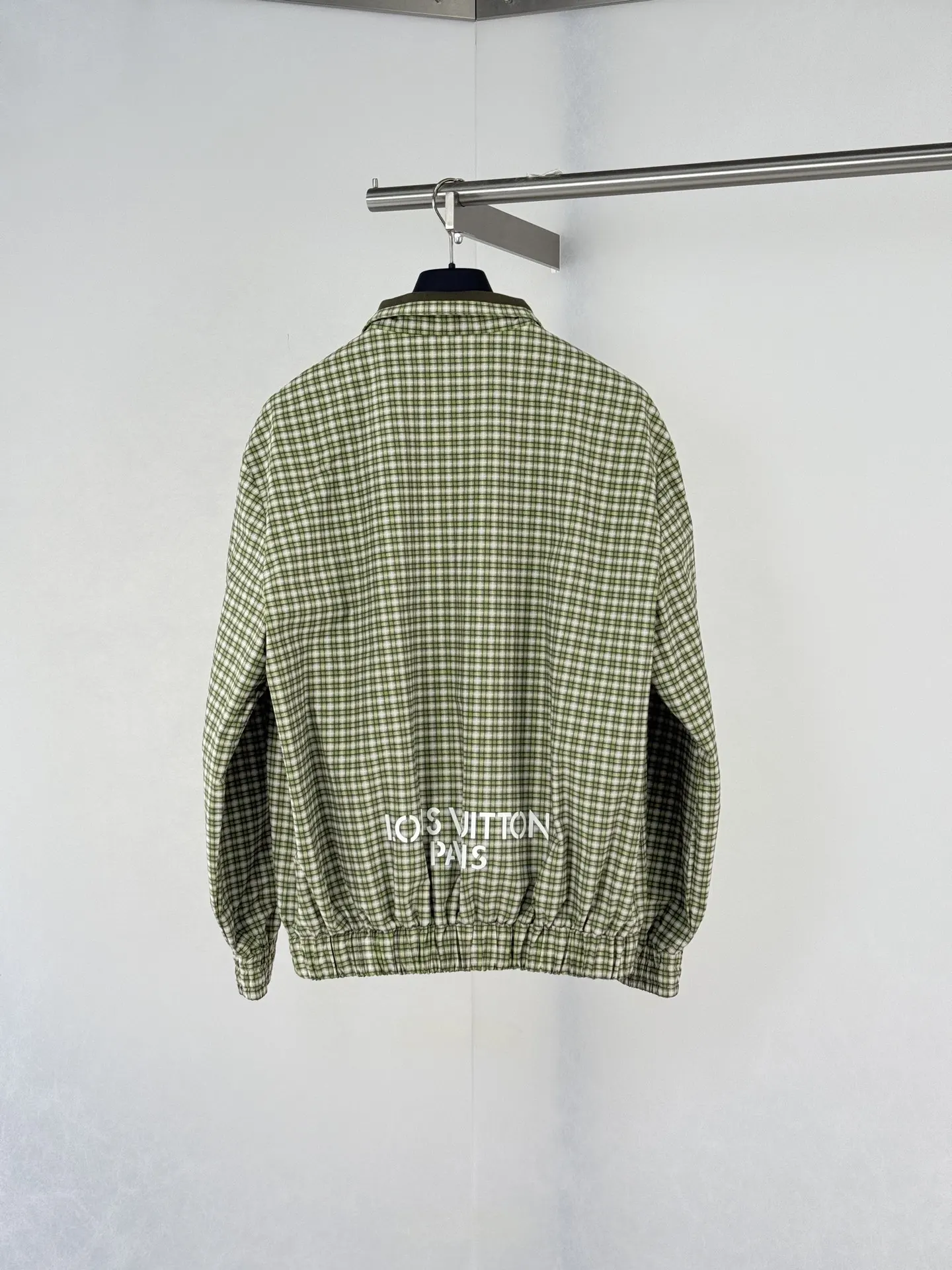 Checkered Gradient Harrington Jacket D30019950 — view 2