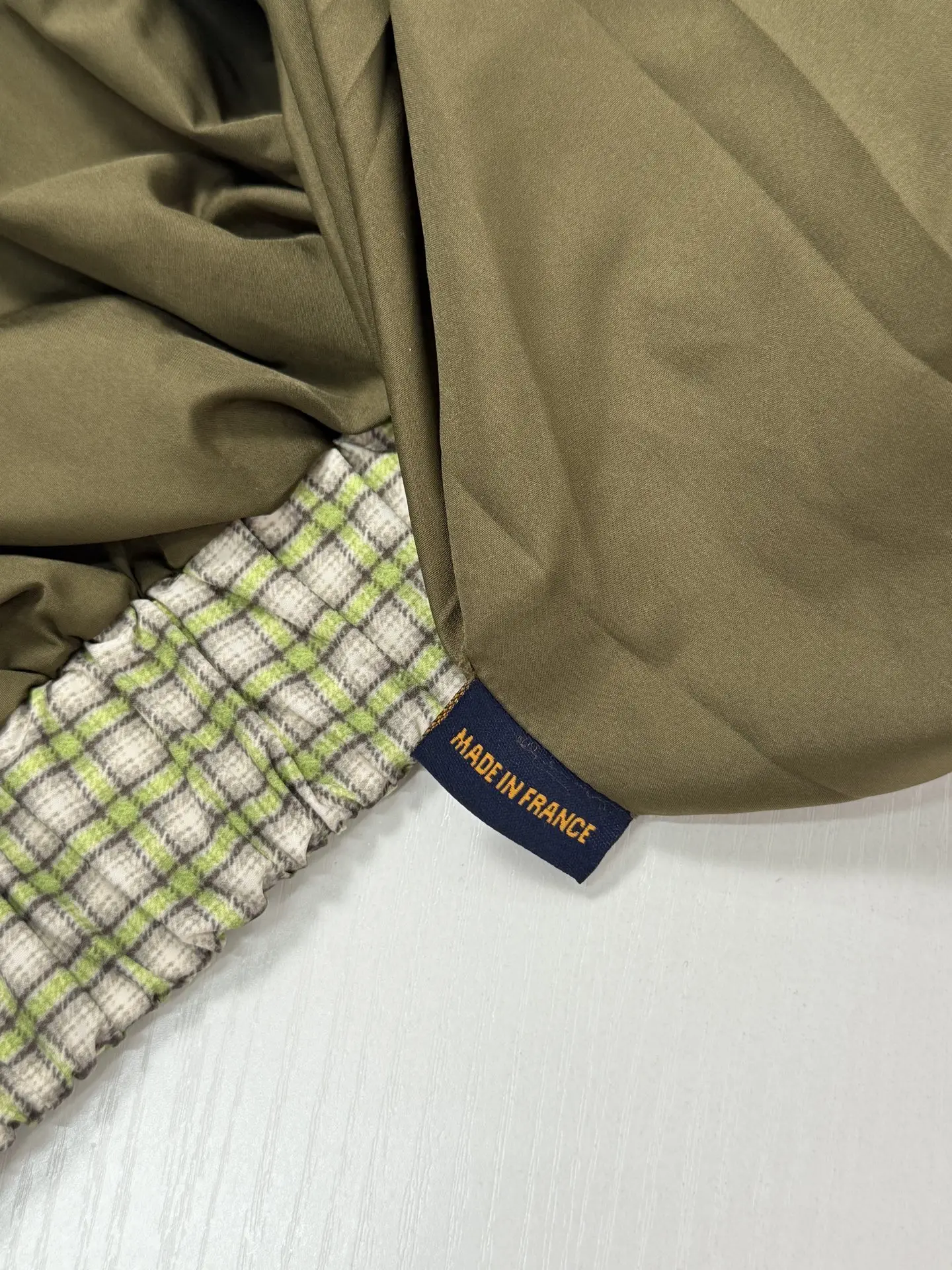 Checkered Gradient Harrington Jacket D30019950 — view 10