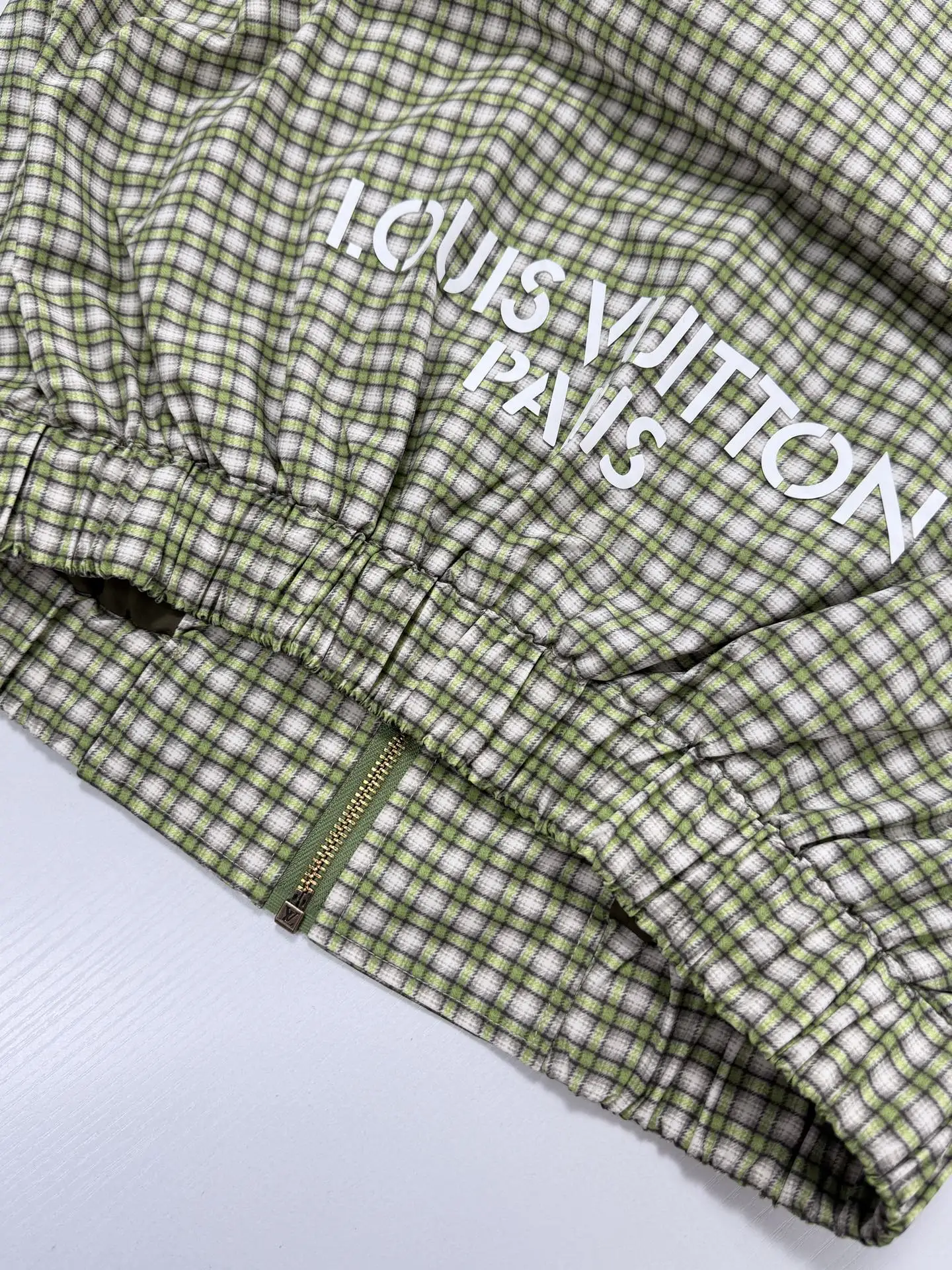 Checkered Gradient Harrington Jacket D30019950 — view 13