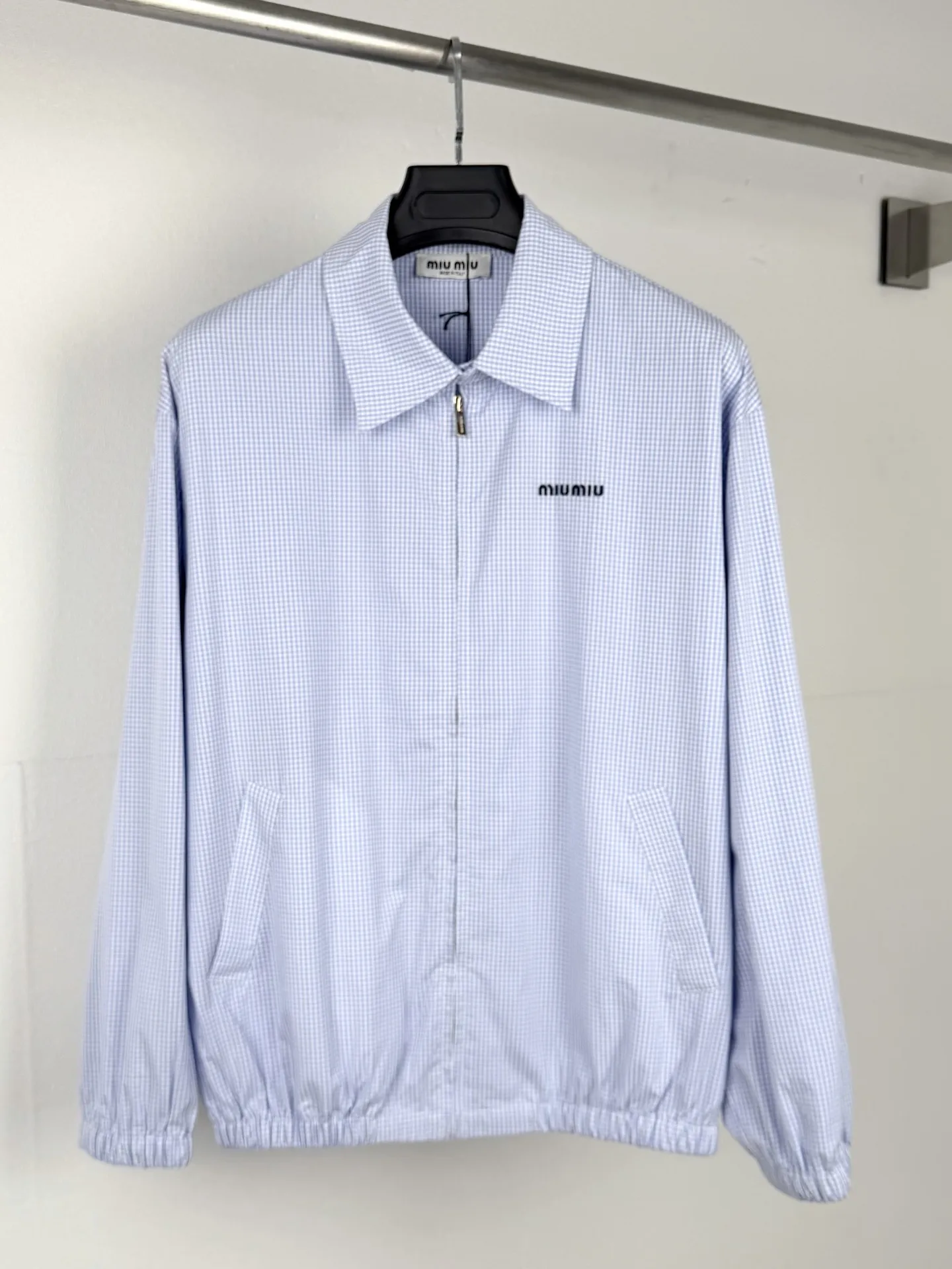 Gingham Check Harrington Jacket D30020007