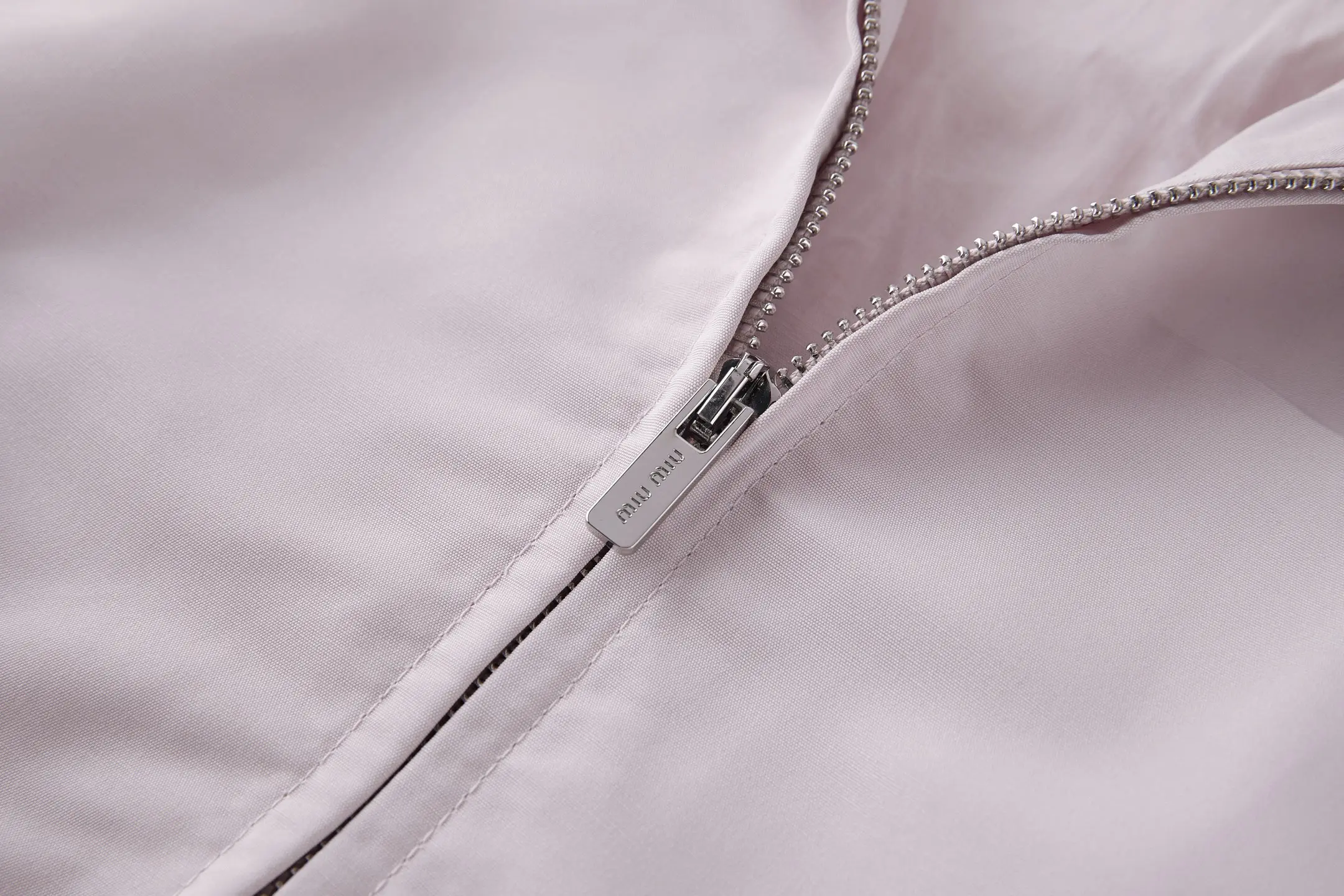 Embroidered Logo Zip-Up Harrington Jacket D30023590 — view 3