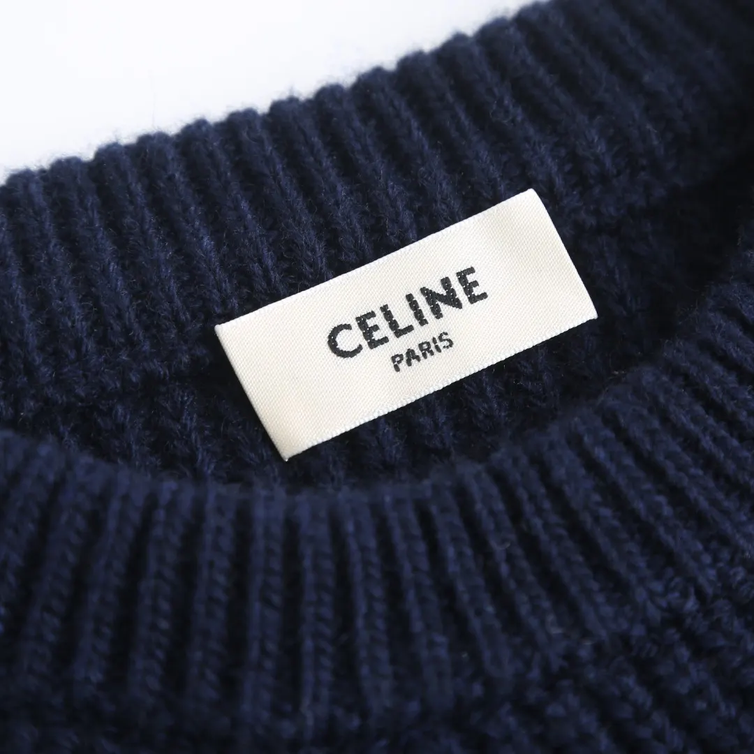 Logo-Embroidered Ribbed Merino Wool Sweater D30020041 — view 5