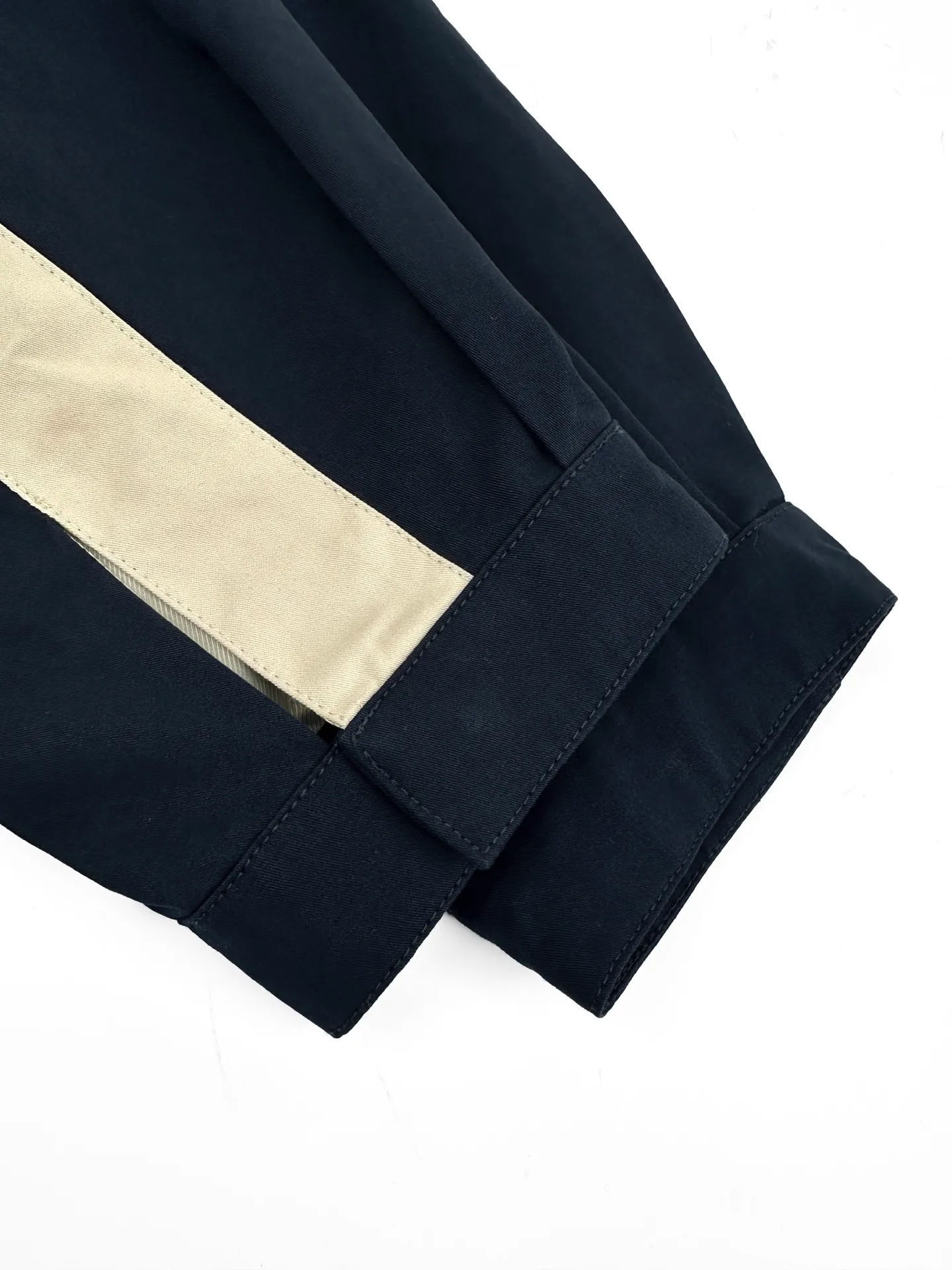 Logo-Embroidered Color-Block Poplin Jacket D30521412 — view 7