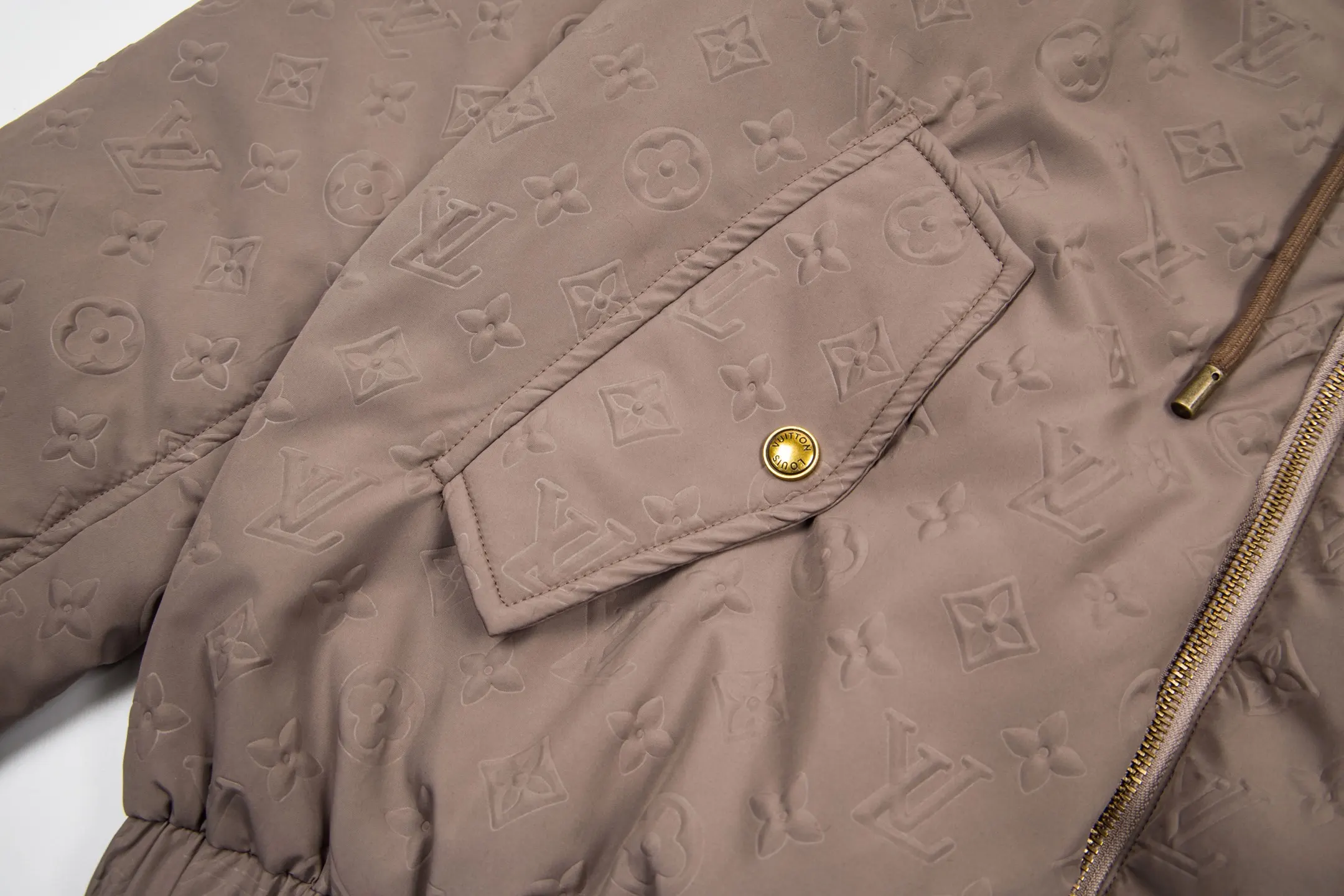 Monogram Embossed Hooded Windbreaker D30522193 — view 6