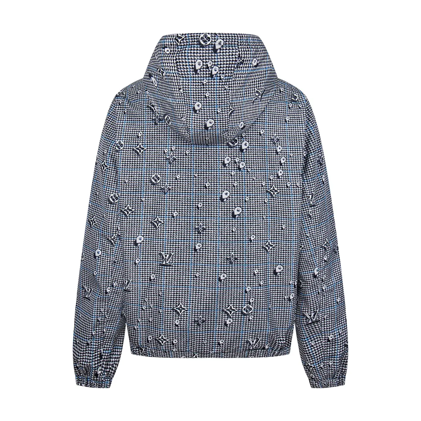 Reversible Monogram Print Hooded Windbreaker D30522196 — view 2