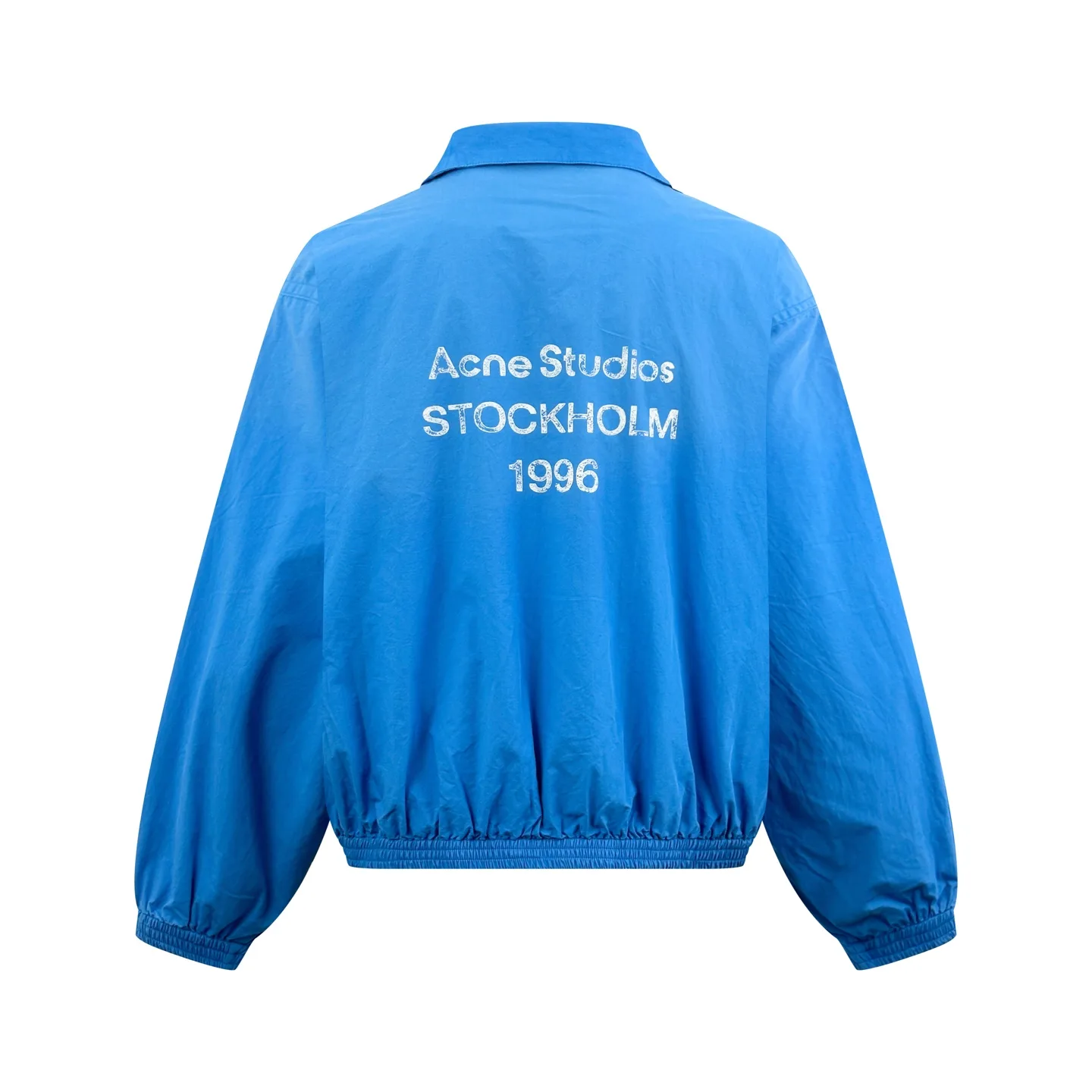 Logo-Print Zip-Up Coach Jacket D30521929 — view 2