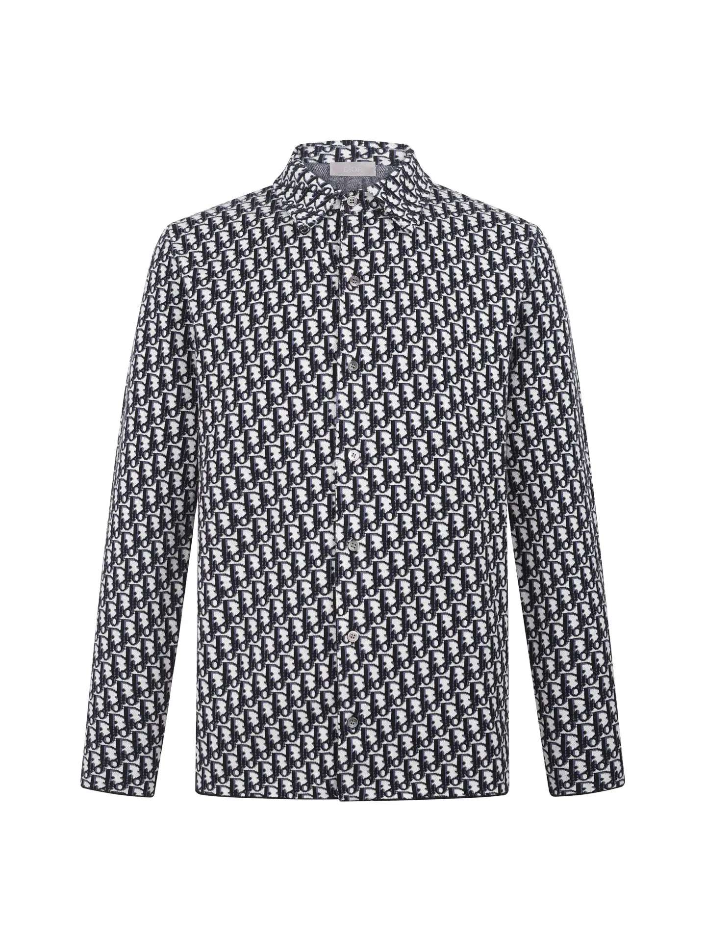 Oblique Jacquard Cotton Overshirt D30523591