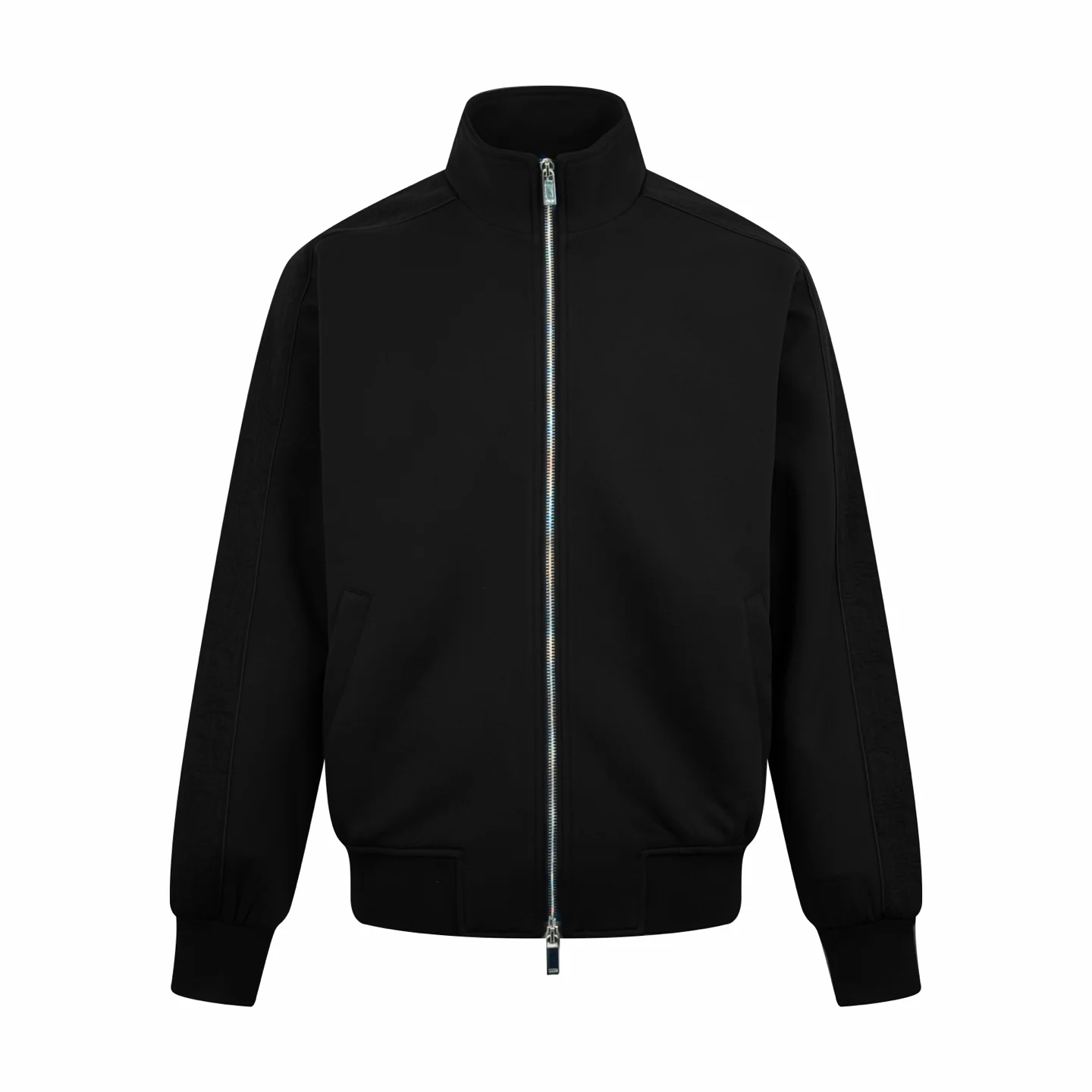 Oblique Panel Zip-Up Track Jacket D30521892