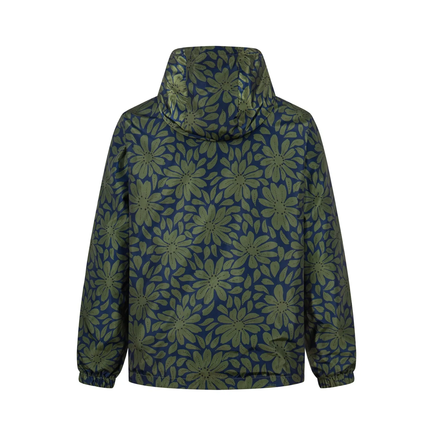 Floral Print Re-Nylon Hooded Jacket D30521671 — view 2
