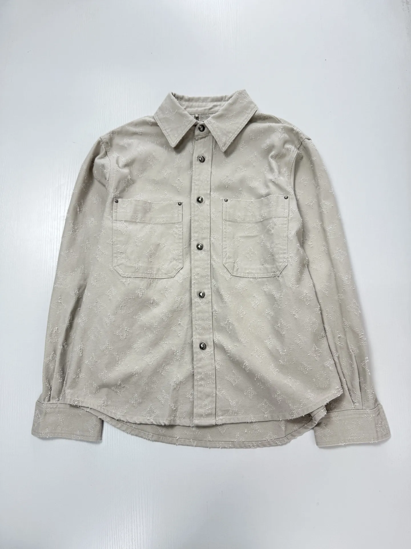 Monogram Jacquard Denim Overshirt D30819946 — view 3