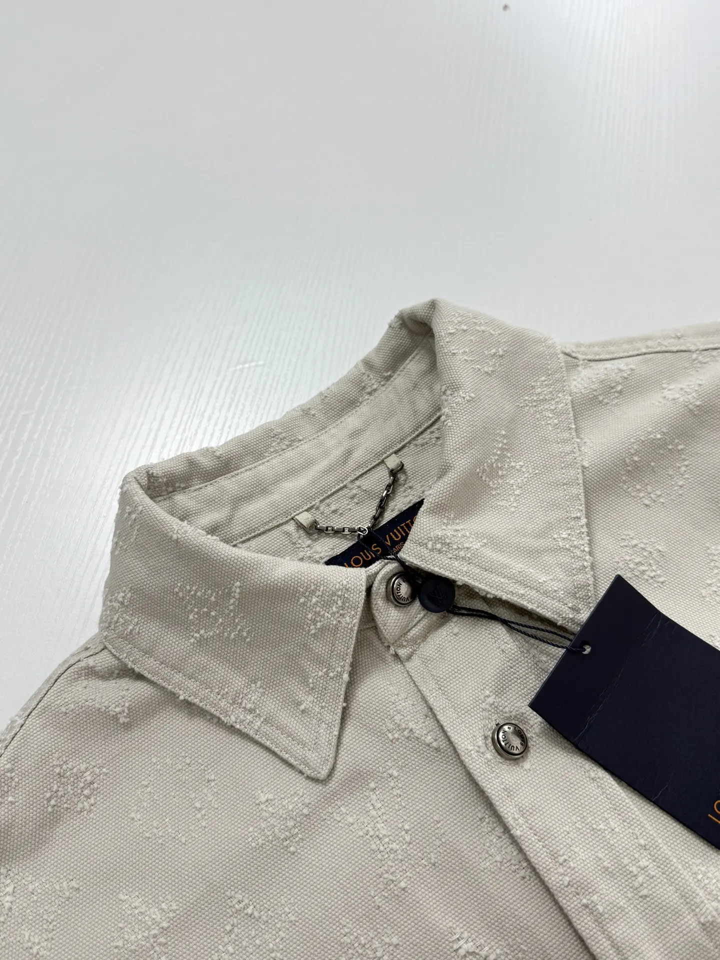 Monogram Jacquard Denim Overshirt D30819946 — view 5