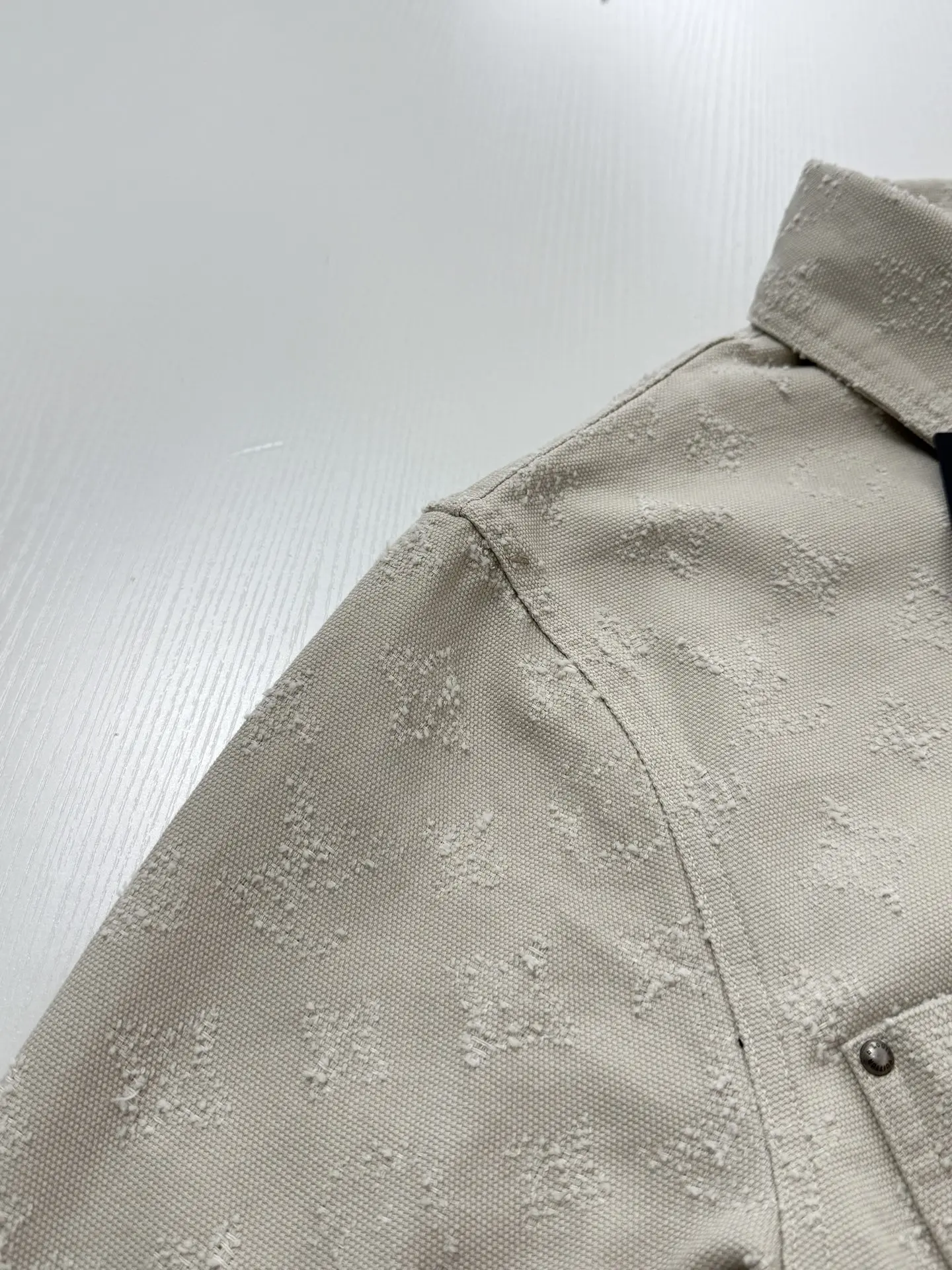 Monogram Jacquard Denim Overshirt D30819946 — view 7