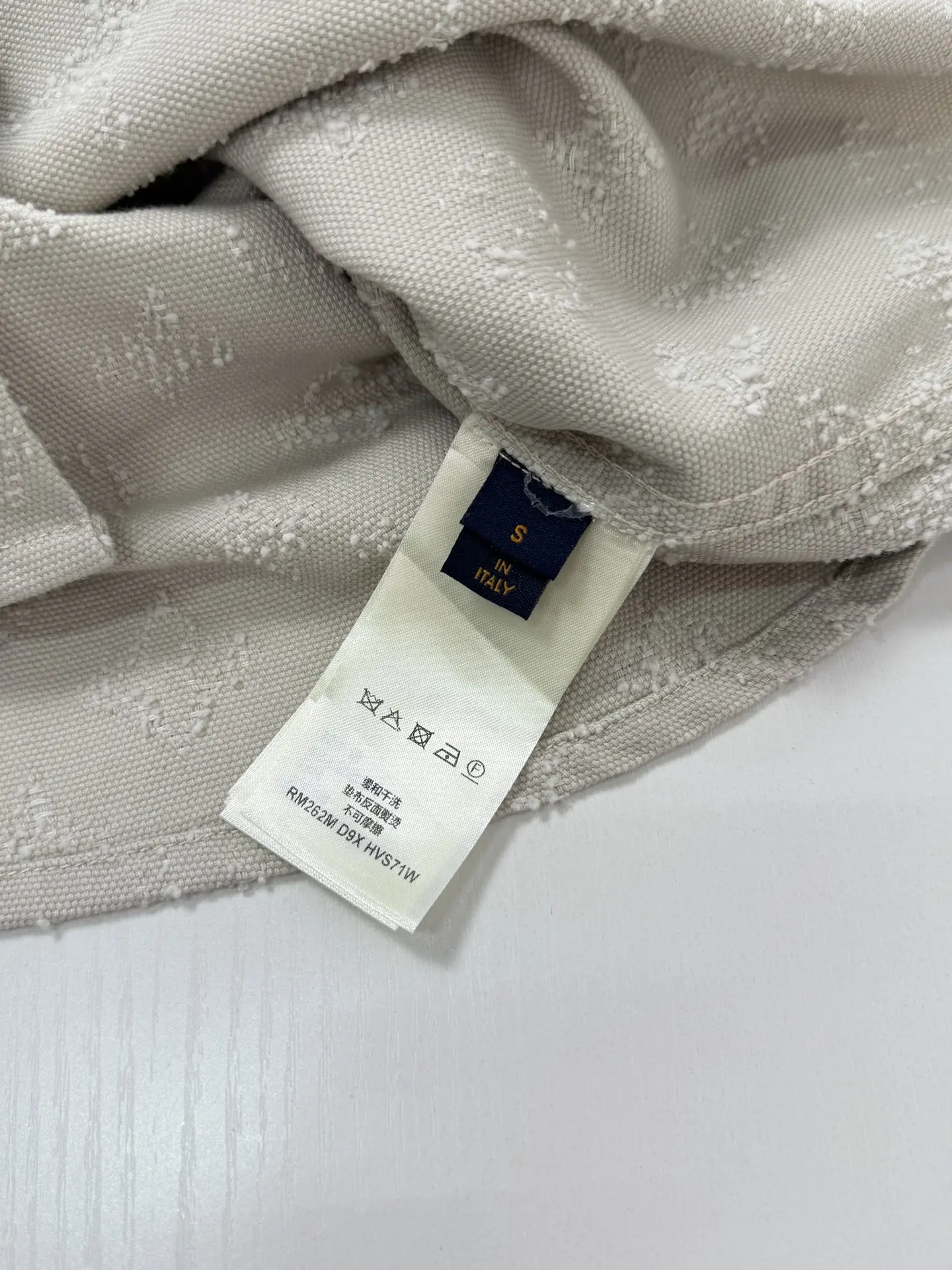 Monogram Jacquard Denim Overshirt D30819946 — view 12