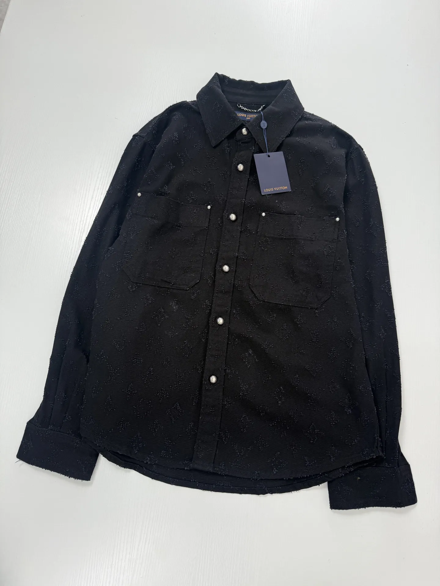Monogram Jacquard Denim Overshirt D30819947 — view 3