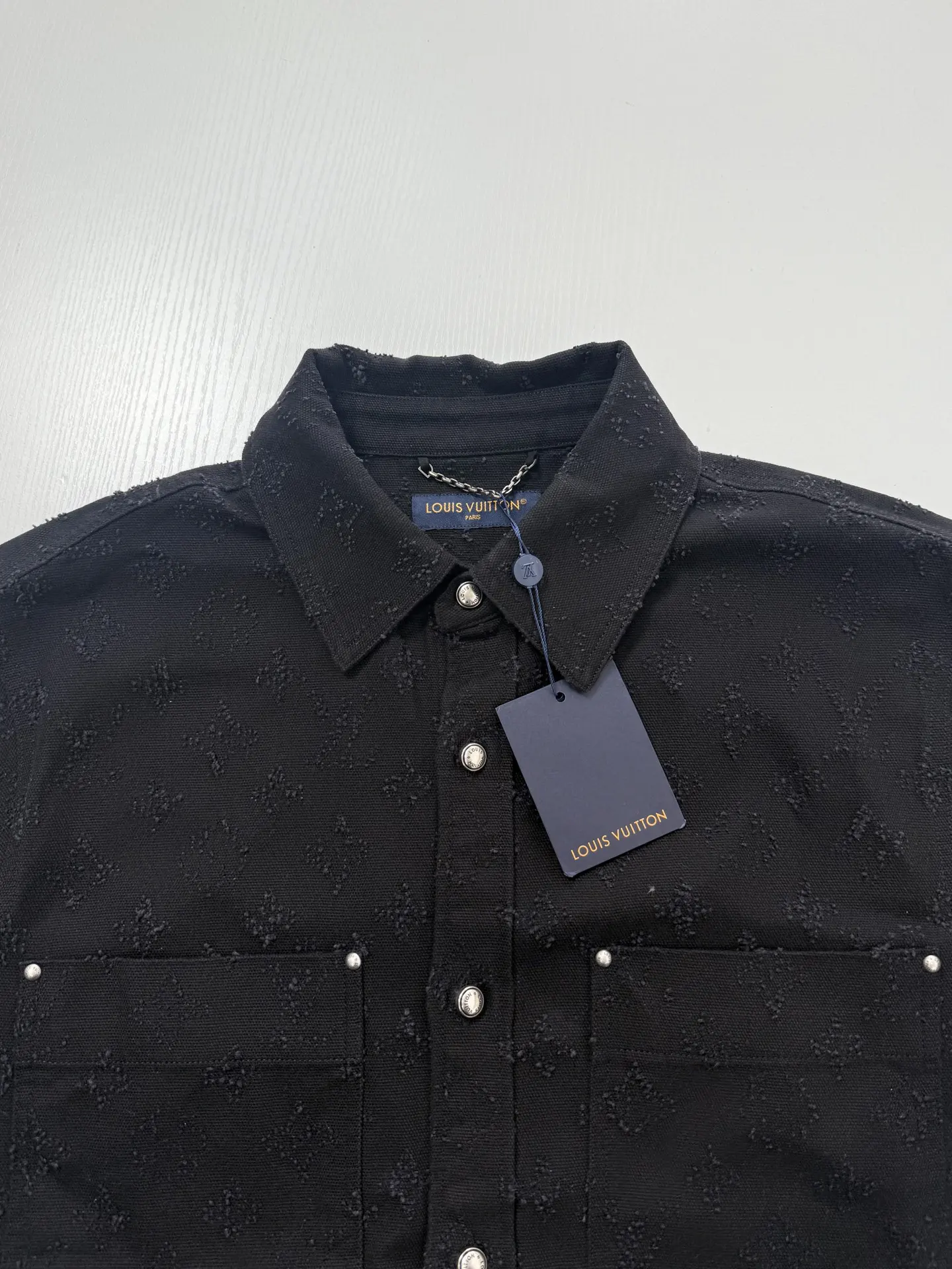 Monogram Jacquard Denim Overshirt D30819947 — view 4