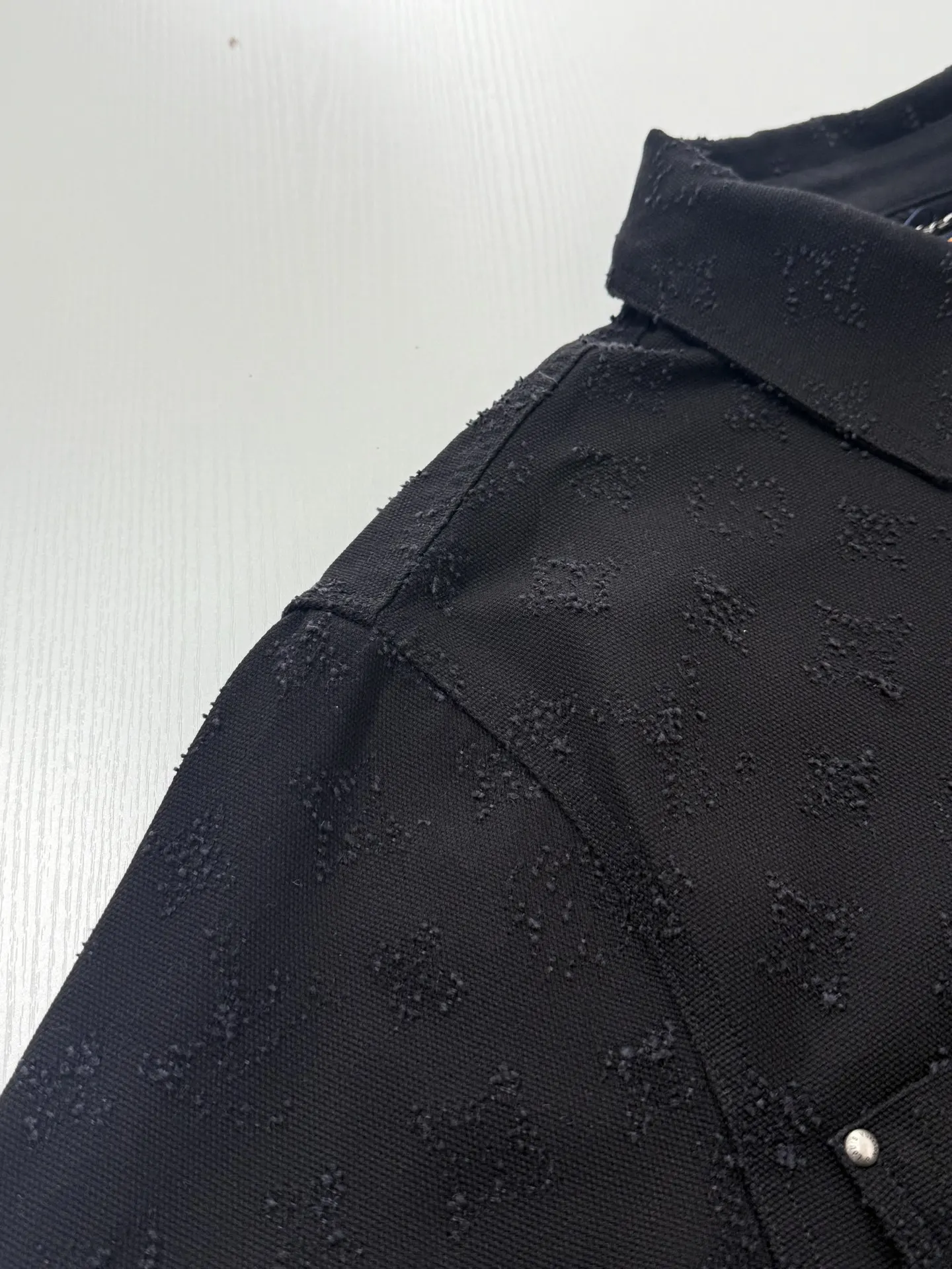 Monogram Jacquard Denim Overshirt D30819947 — view 10