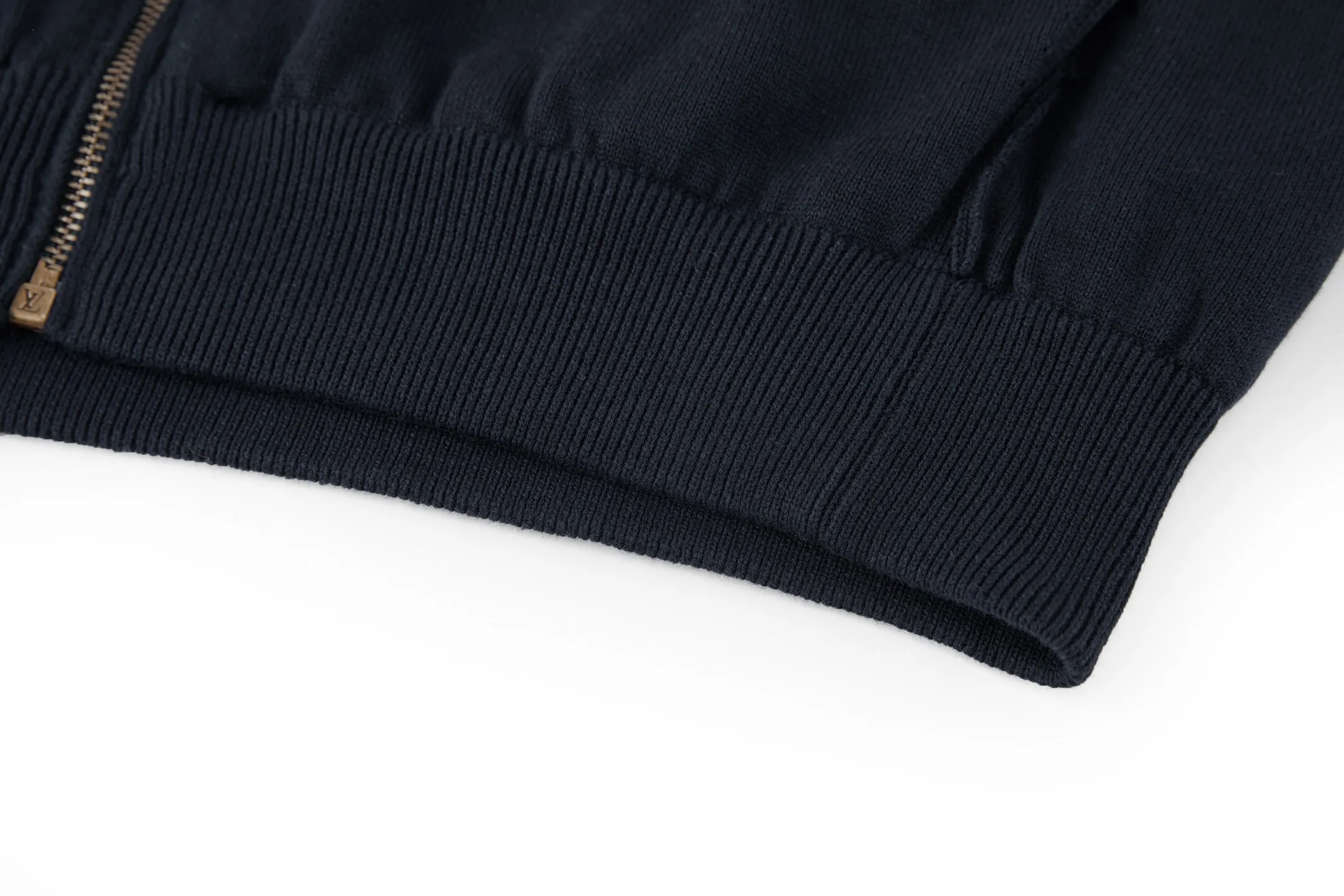 Reversible Monogram Knit Zip-Up Jacket D31021925 — view 8