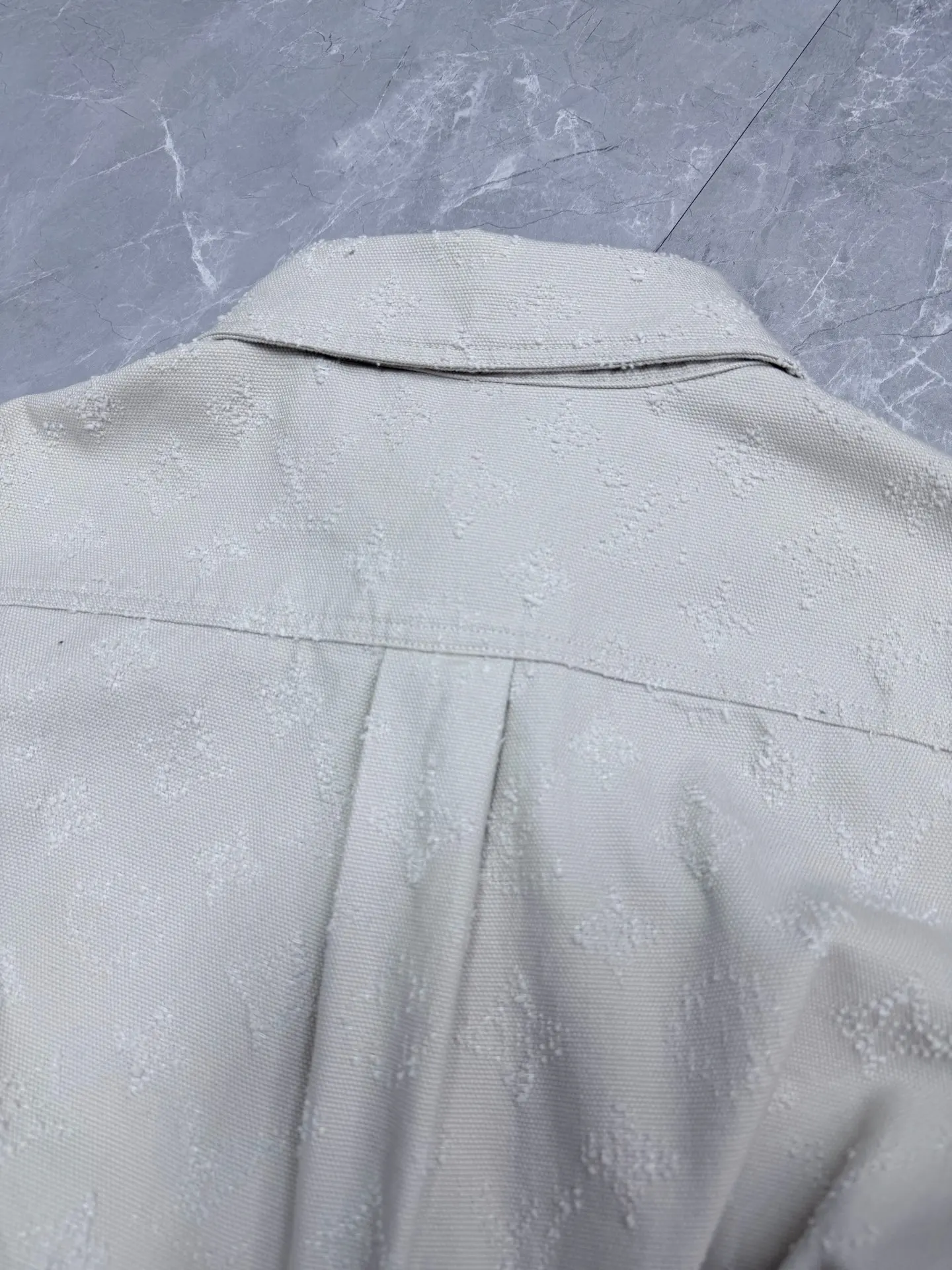 Monogram Fil Coupé Denim Overshirt D31022034 — view 9