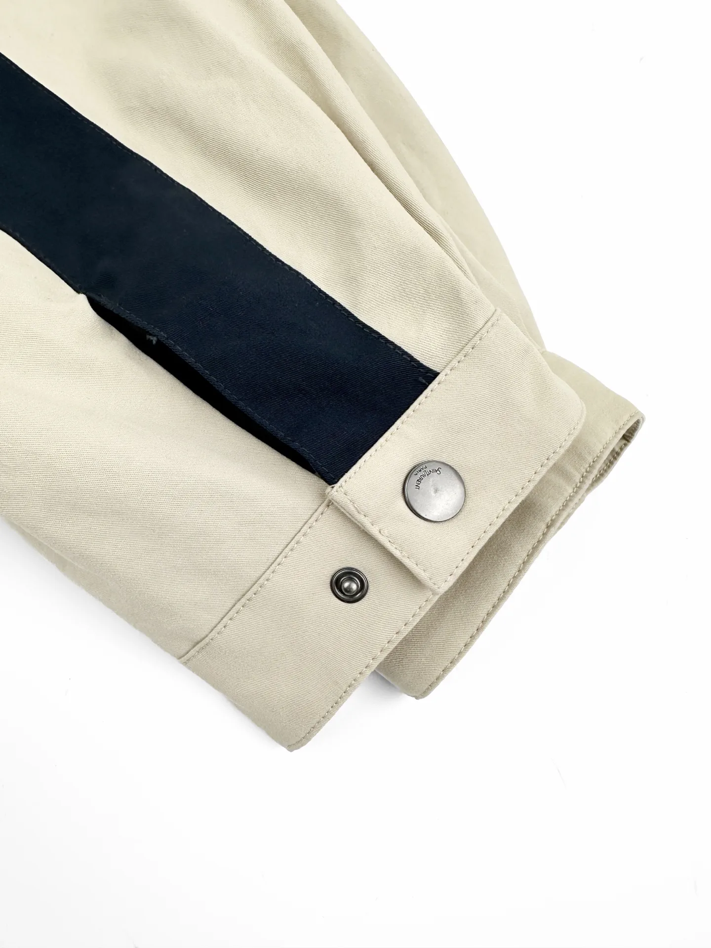 Logo-Embroidered Color-Block Poplin Jacket D31521408 — view 7