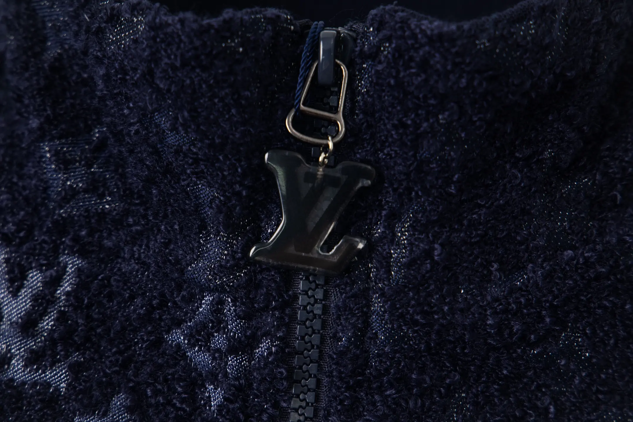 Monogram Wool Bouclé Zip-Up Jacket D31522191 — view 4