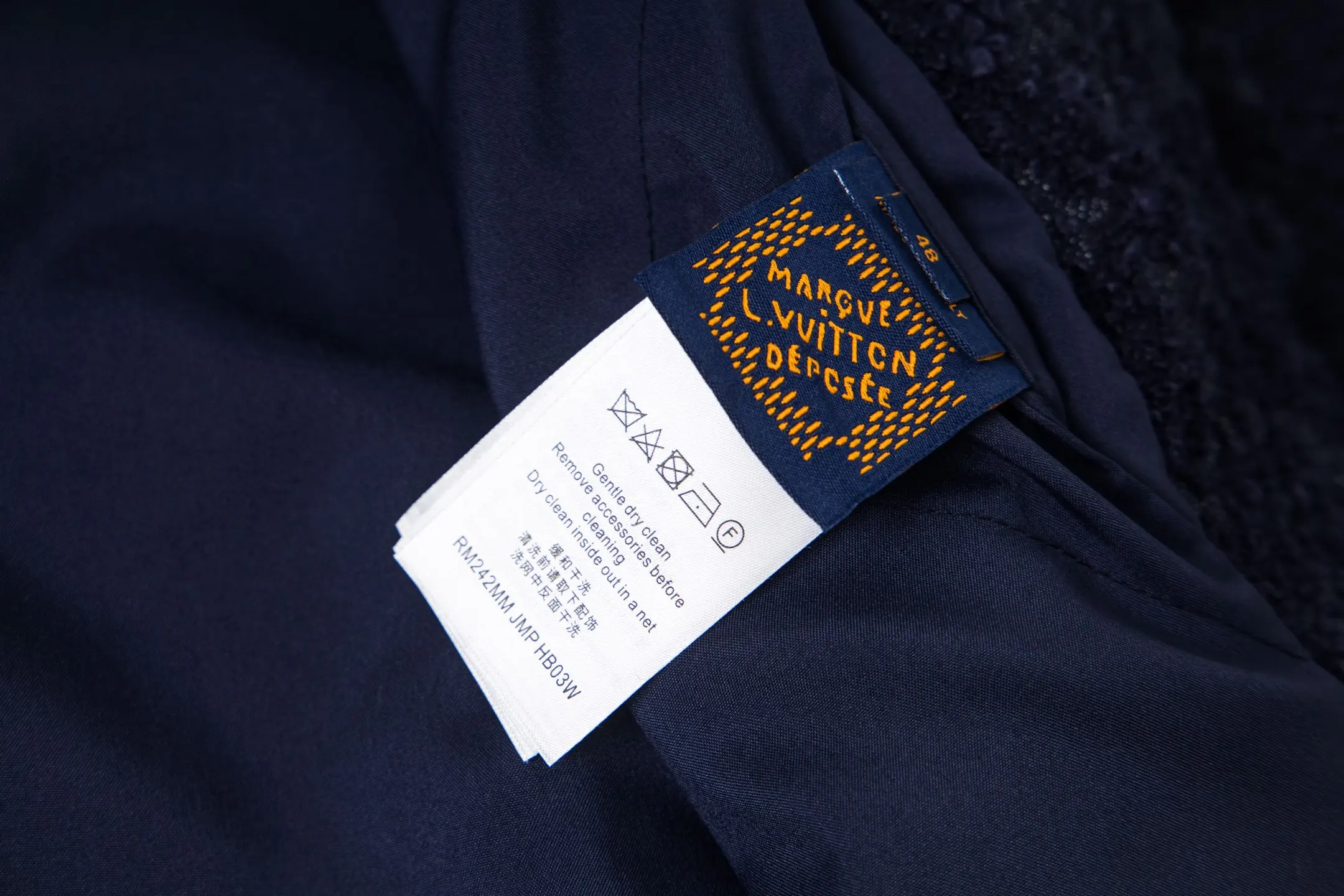Monogram Wool Bouclé Zip-Up Jacket D31522191 — view 7