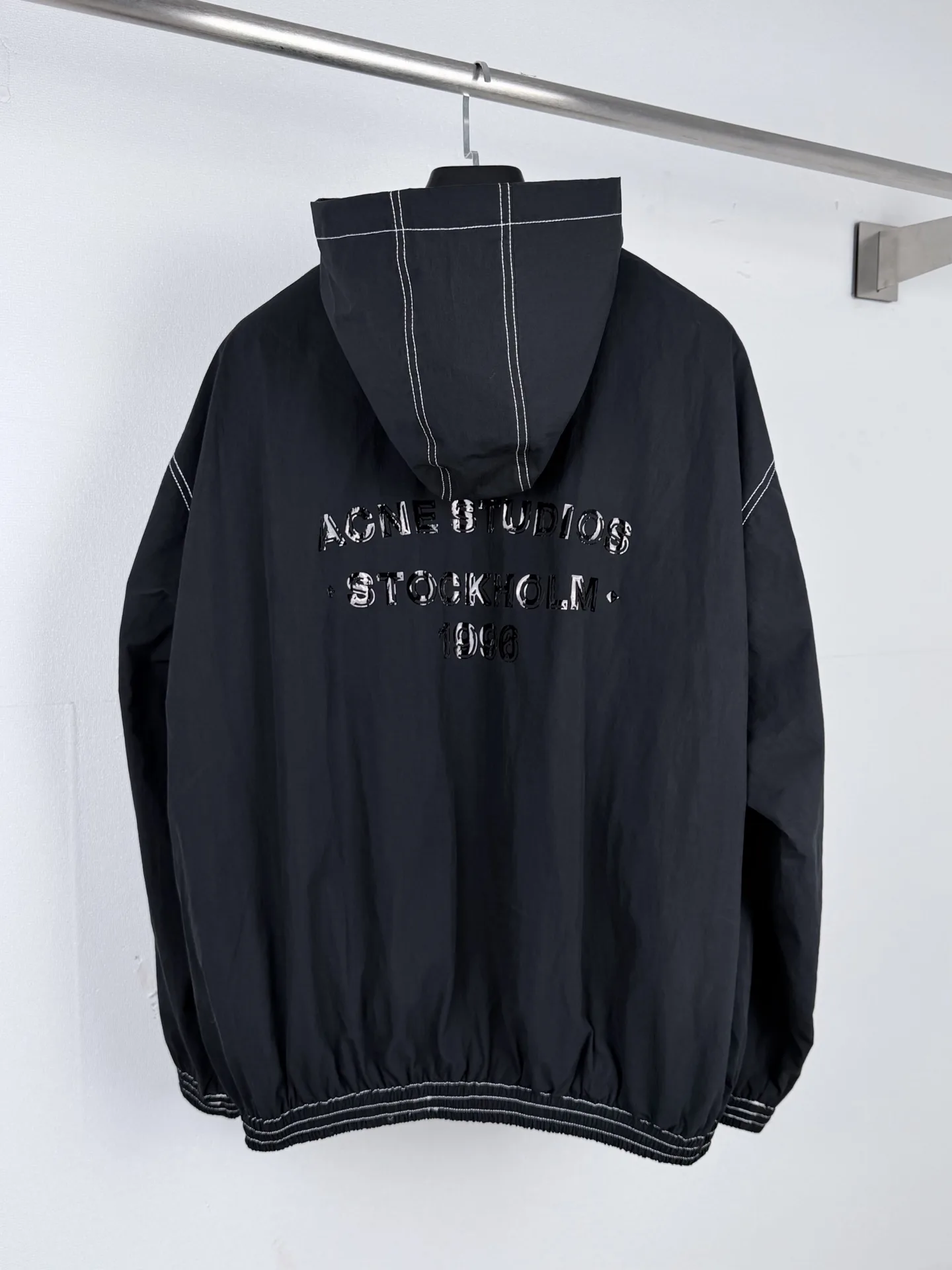 Acne Studios 1996 Logo Contrast Stitch Hooded Jacket D31520010