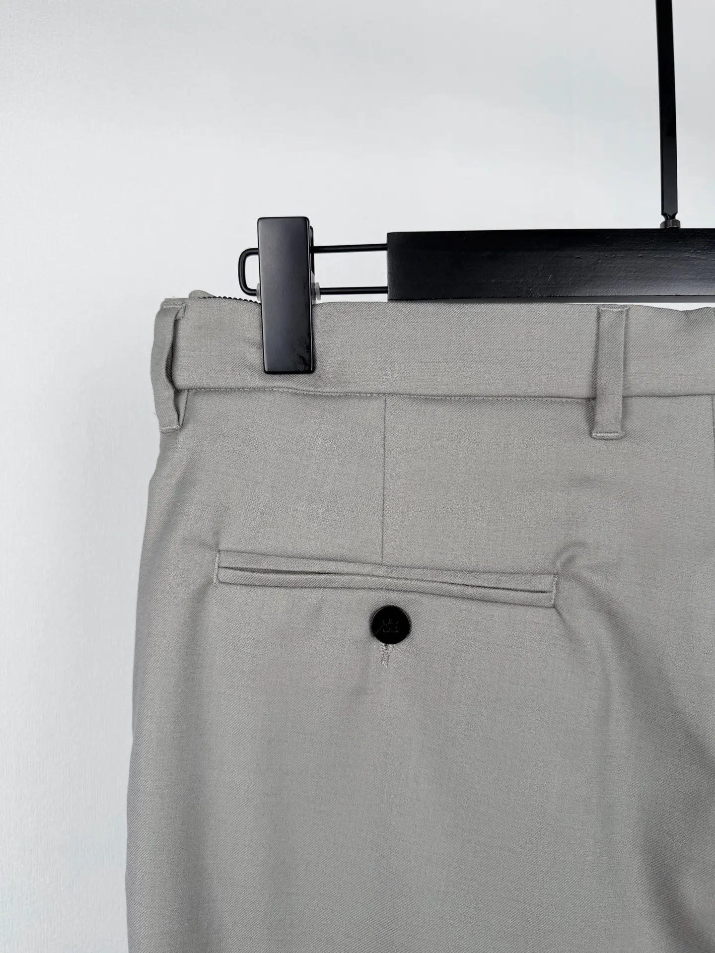 Pleated Wool-Blend Twill Trousers D31520096 — view 8