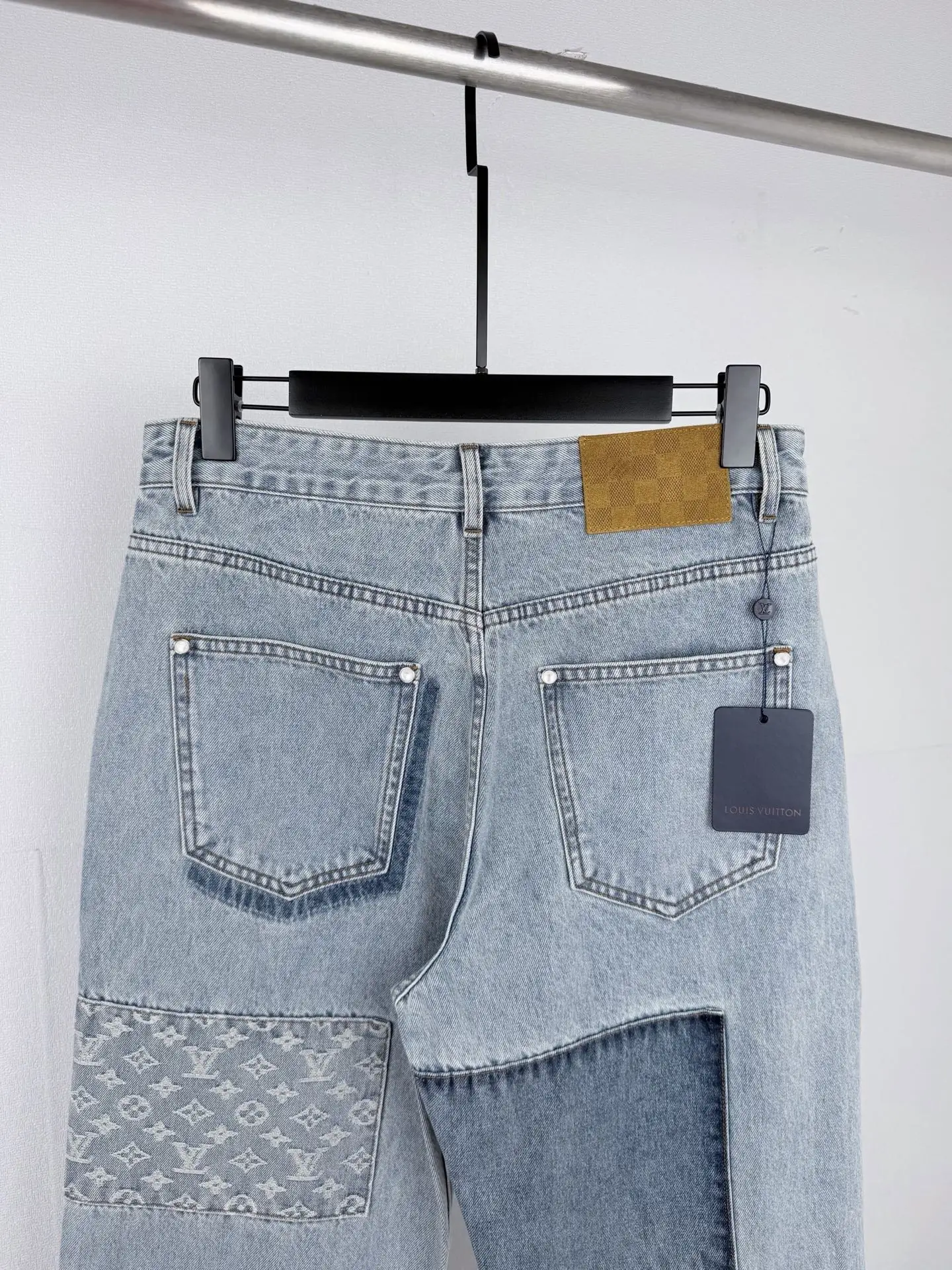Monogram Patchwork Relaxed-Fit Jeans D32019998 — view 4