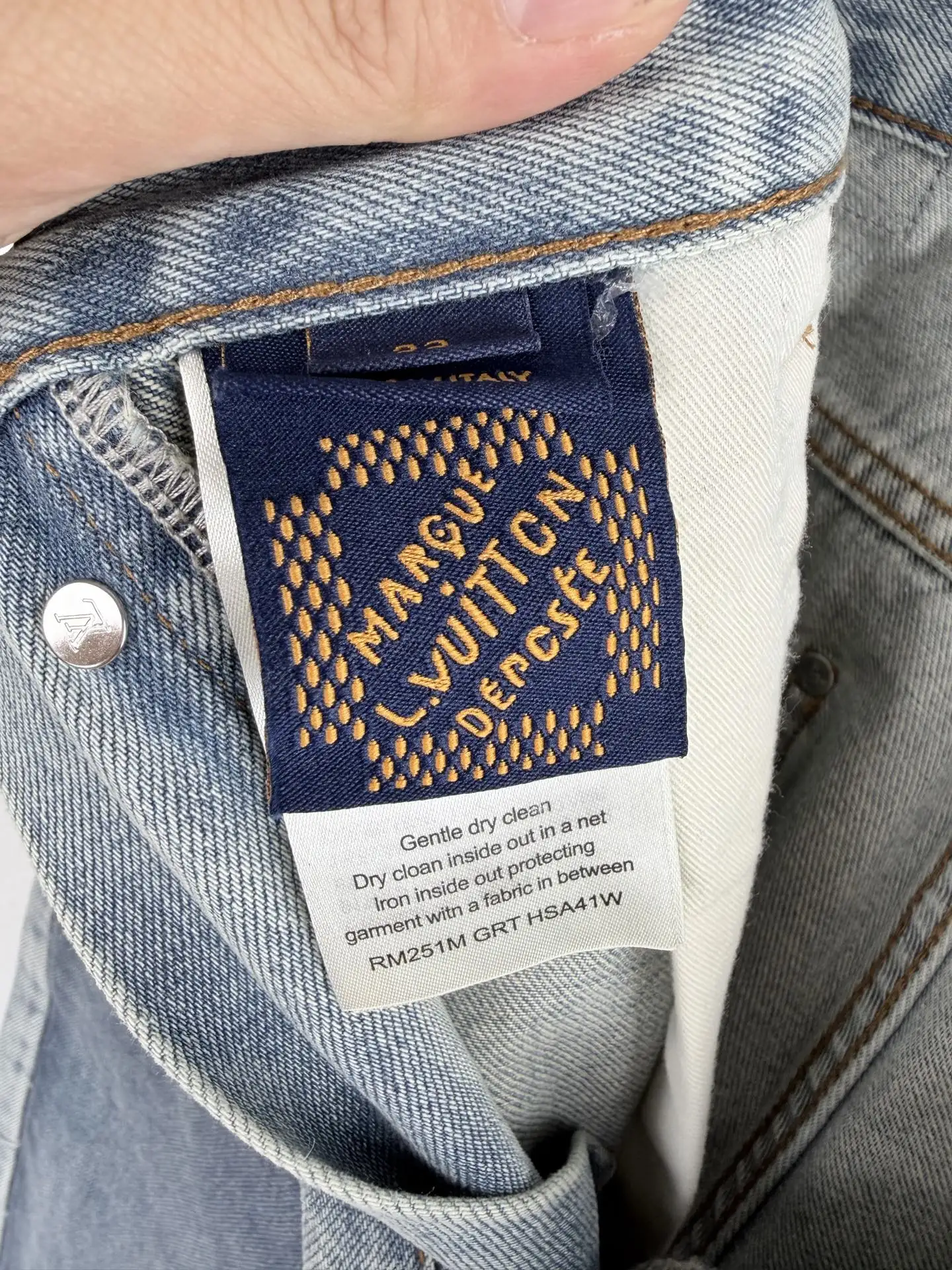 Monogram Patchwork Relaxed-Fit Jeans D32019998 — view 13