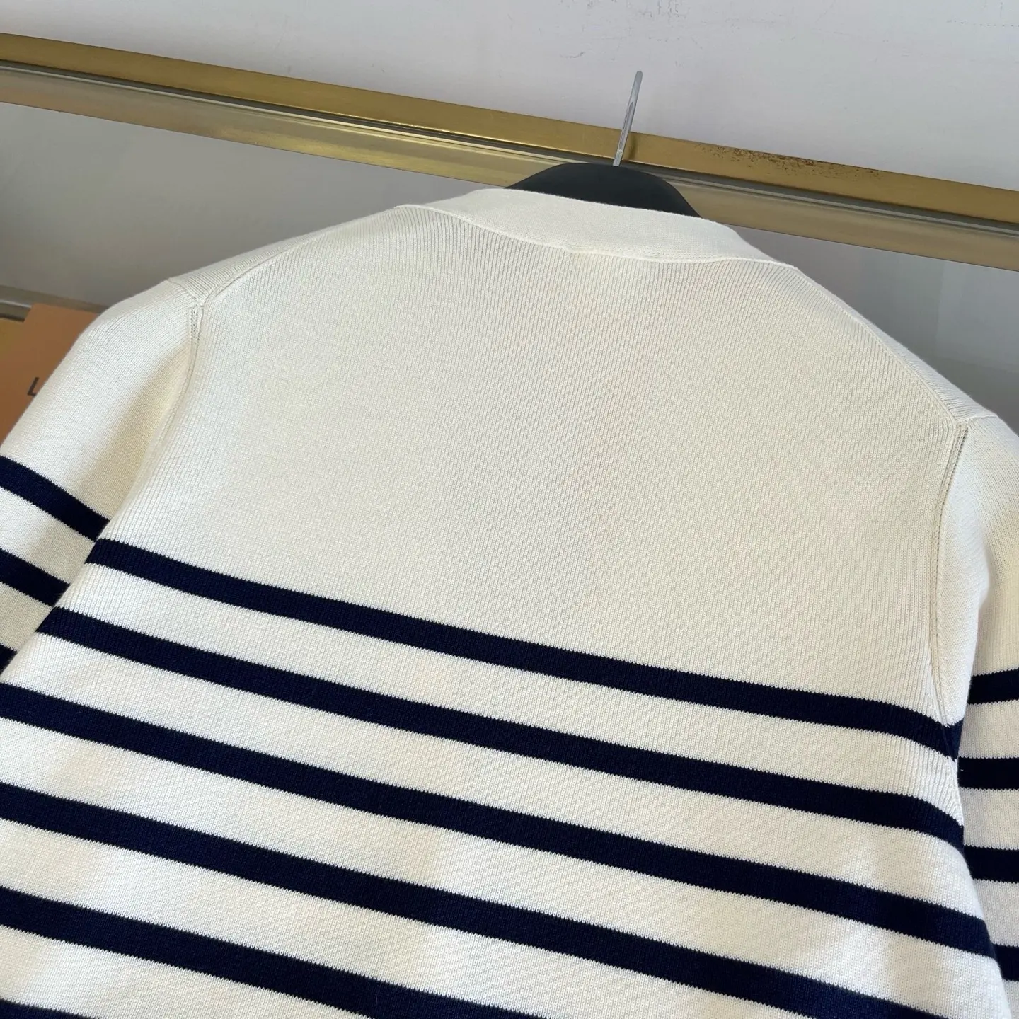 Dioriviera Marinière Striped Knit Cardigan D32022746 — view 5