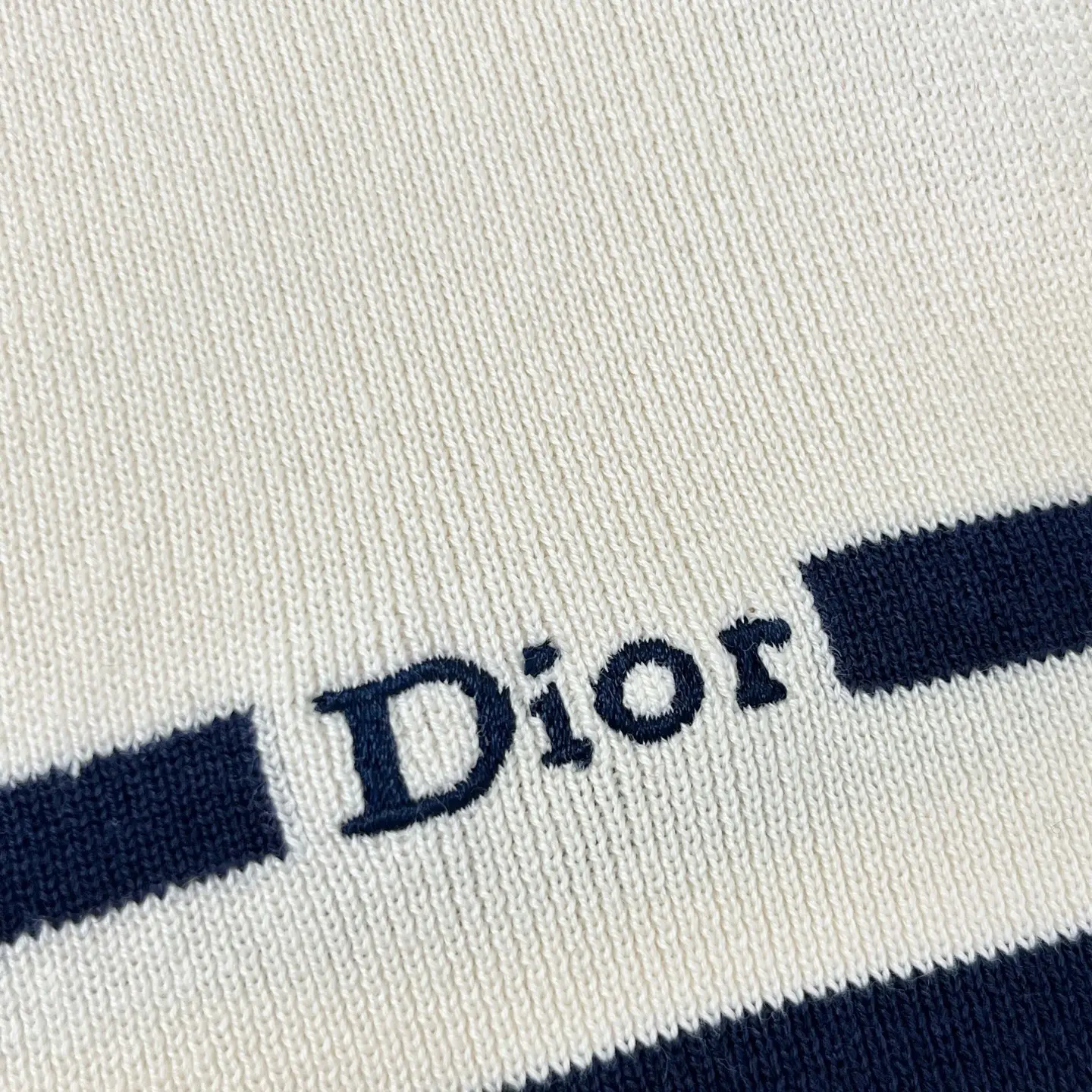 Dioriviera Marinière Striped Knit Cardigan D32022746 — view 8
