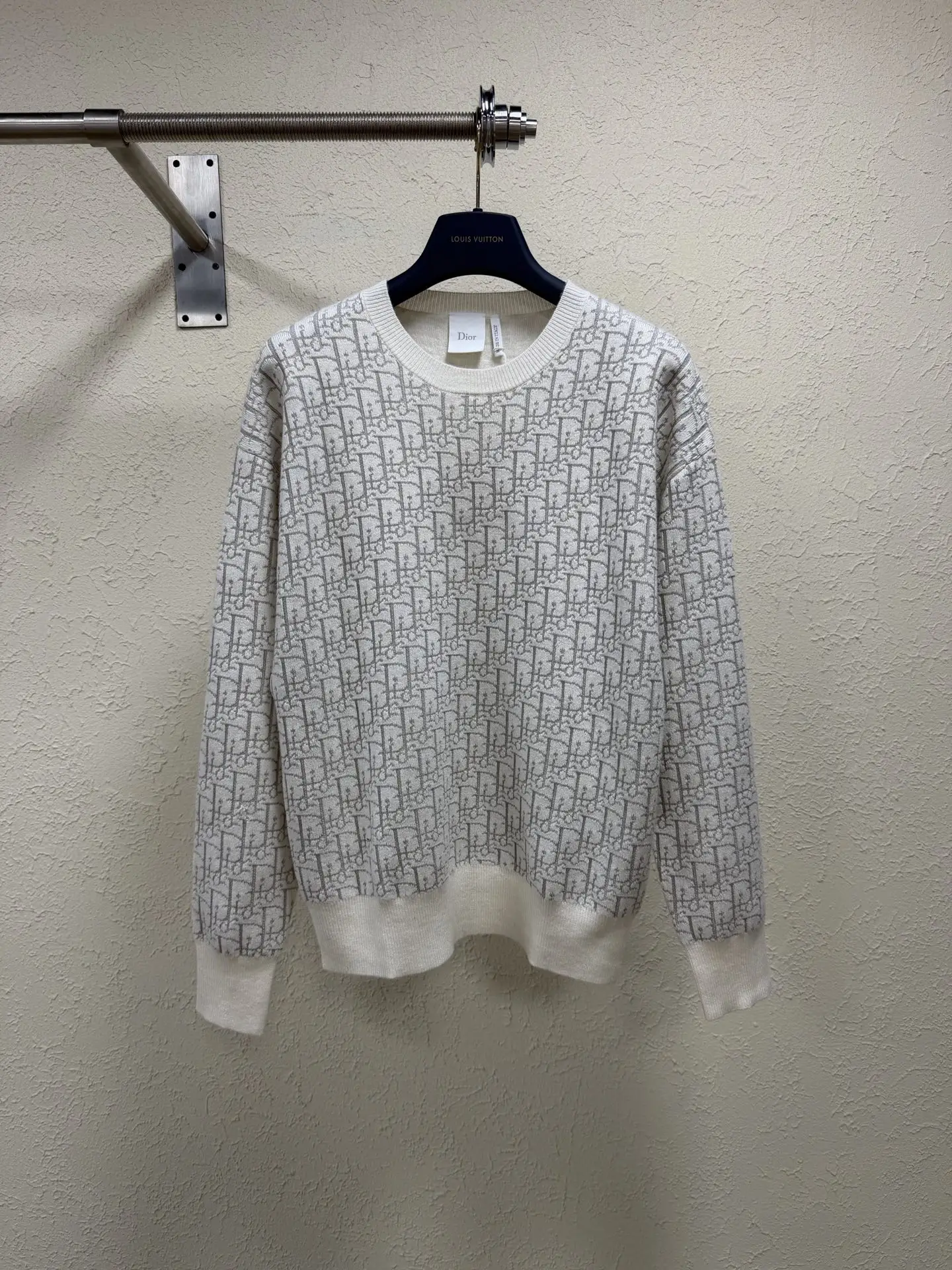 Oblique Monogram Wool Knit Sweater D32521884